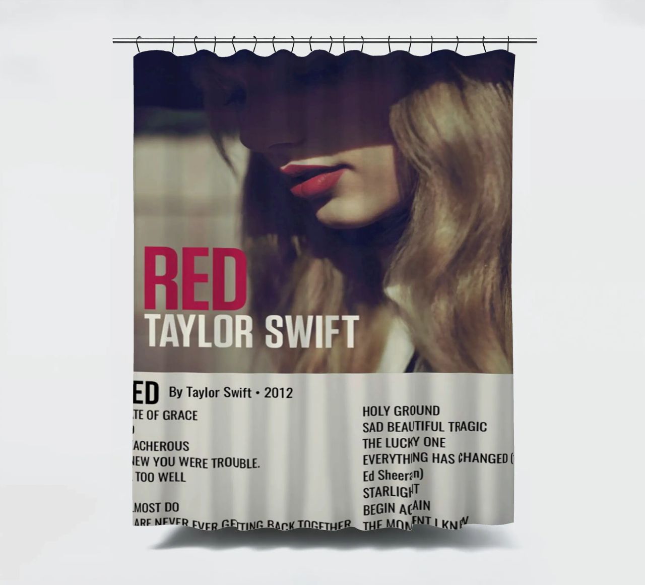 TAYLOR SWIFT RED By Taylor Swift - 2012 tenda da doccia da SoundStudio