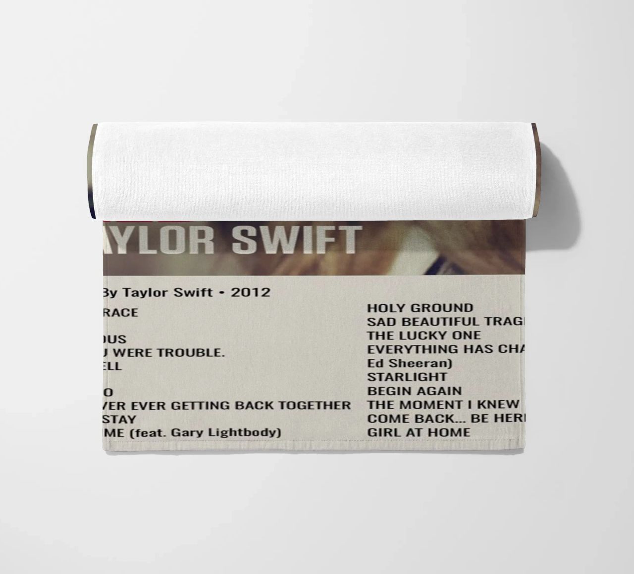 TAYLOR SWIFT RED By Taylor Swift - 2012 telo mare da SoundStudio