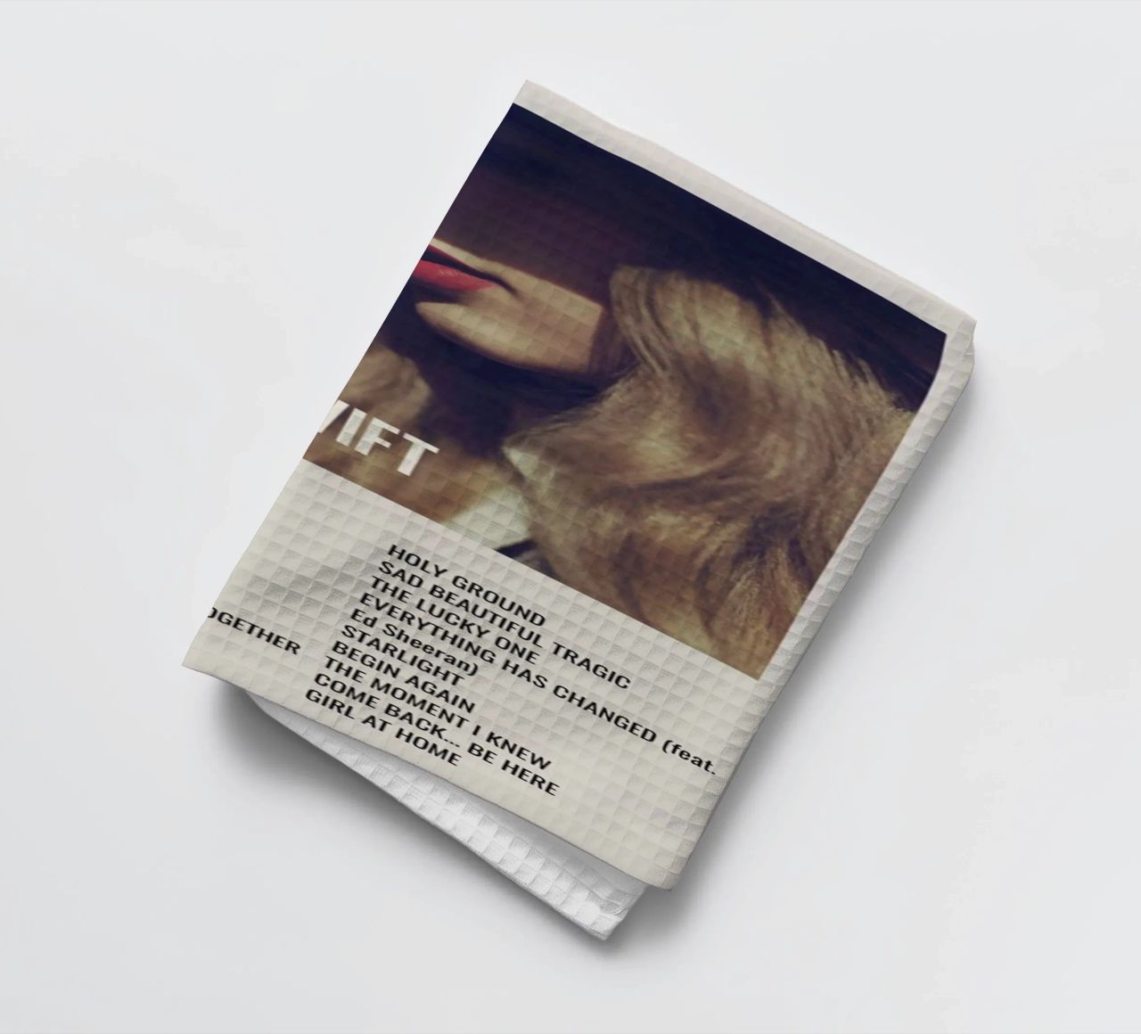 TAYLOR SWIFT RED By Taylor Swift - 2012 canovaccio da cucina da SoundStudio