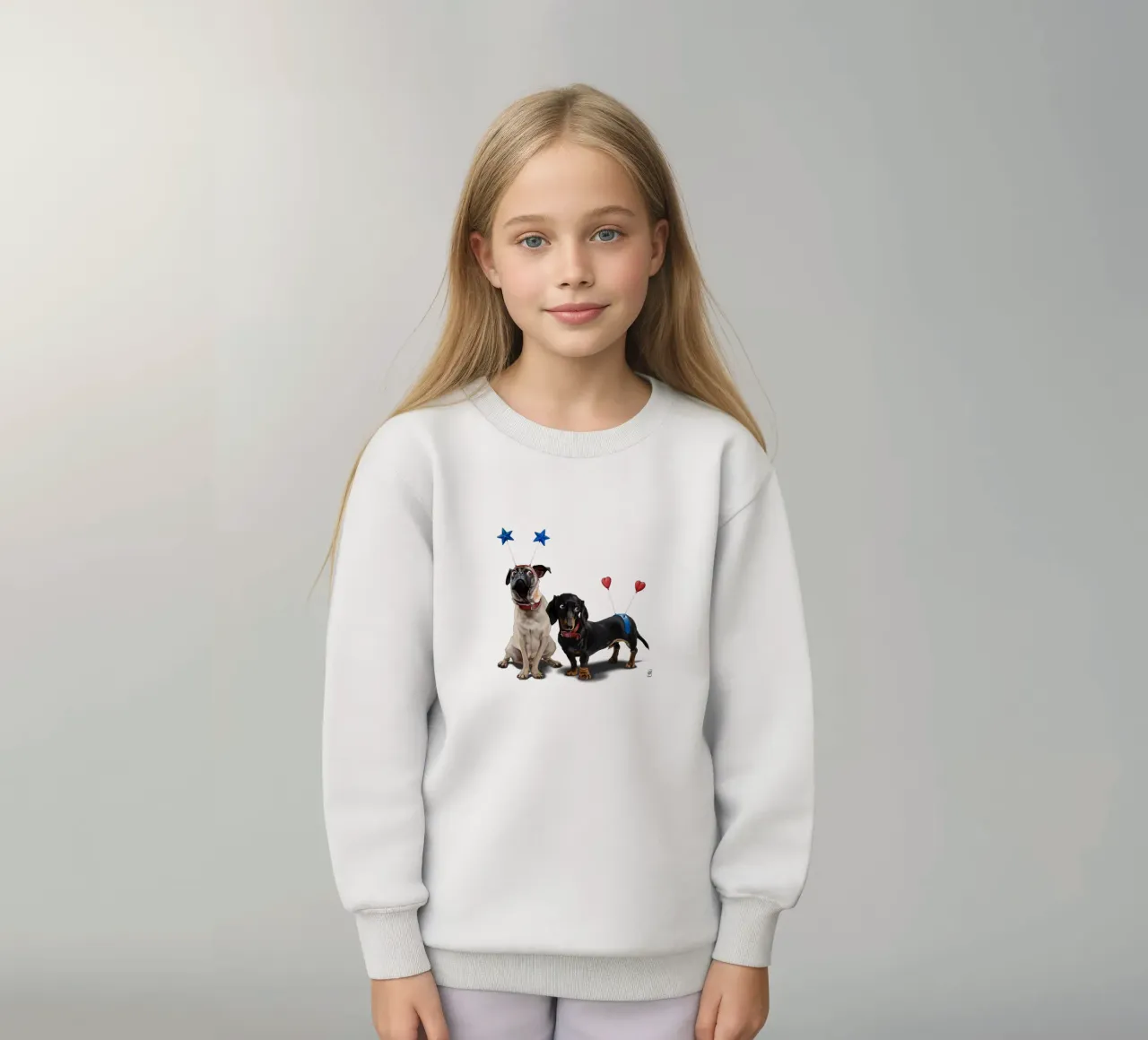 What's the Deely? (Wordless) felpa bambino da Rob Art | Illustration