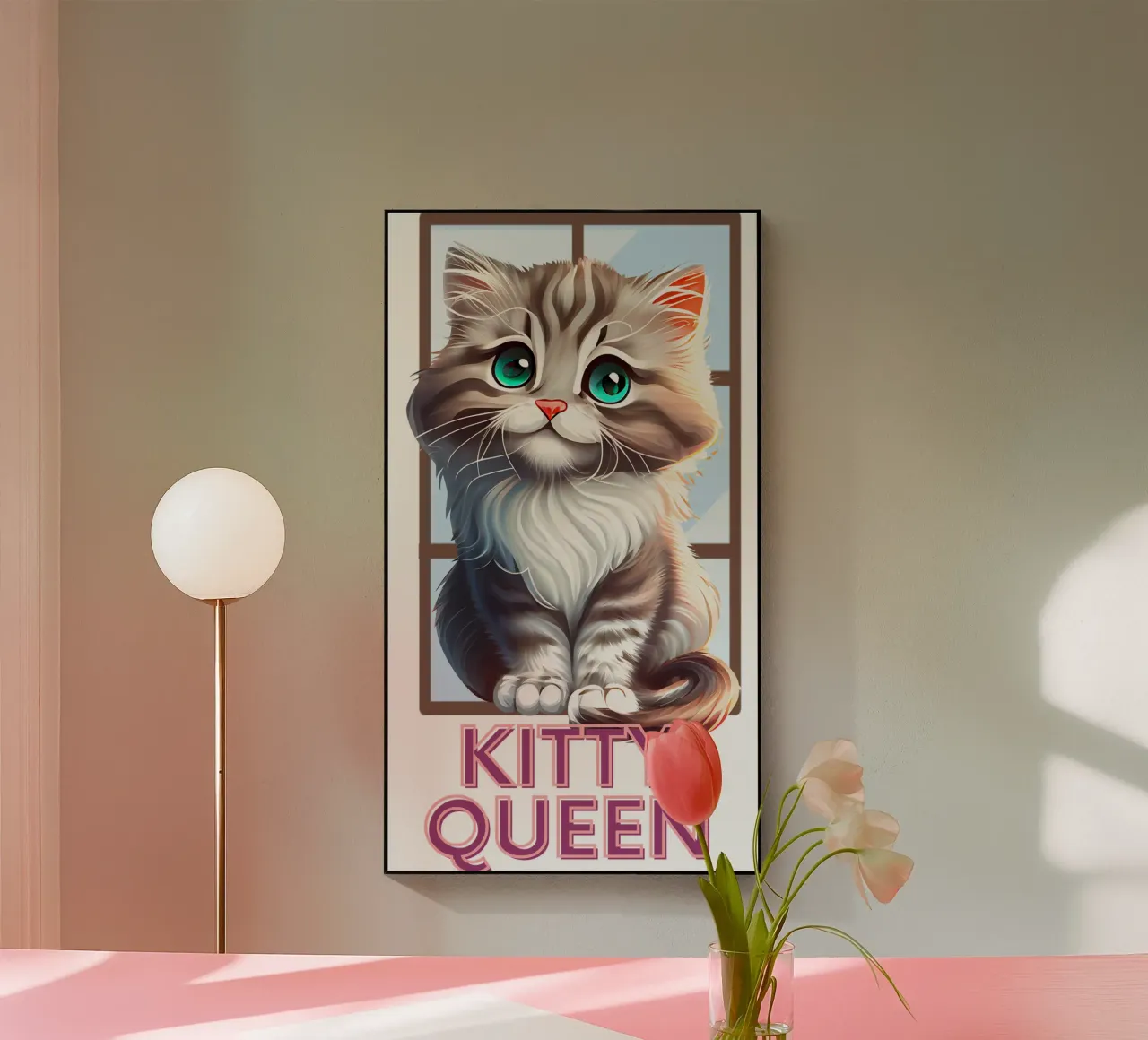 Kitty Queen plexiglass da yukihana