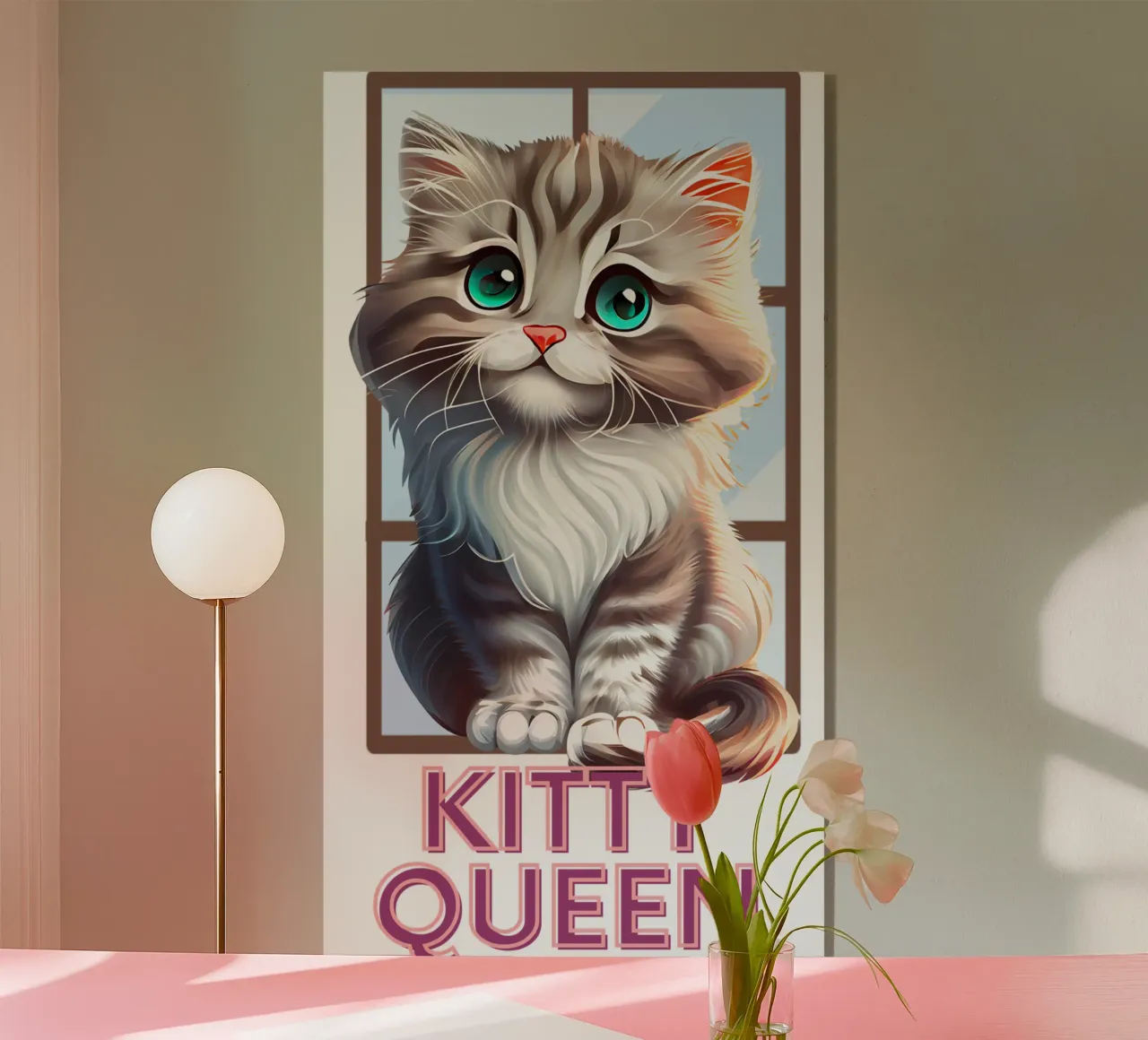 Kitty Queen plexiglass da yukihana