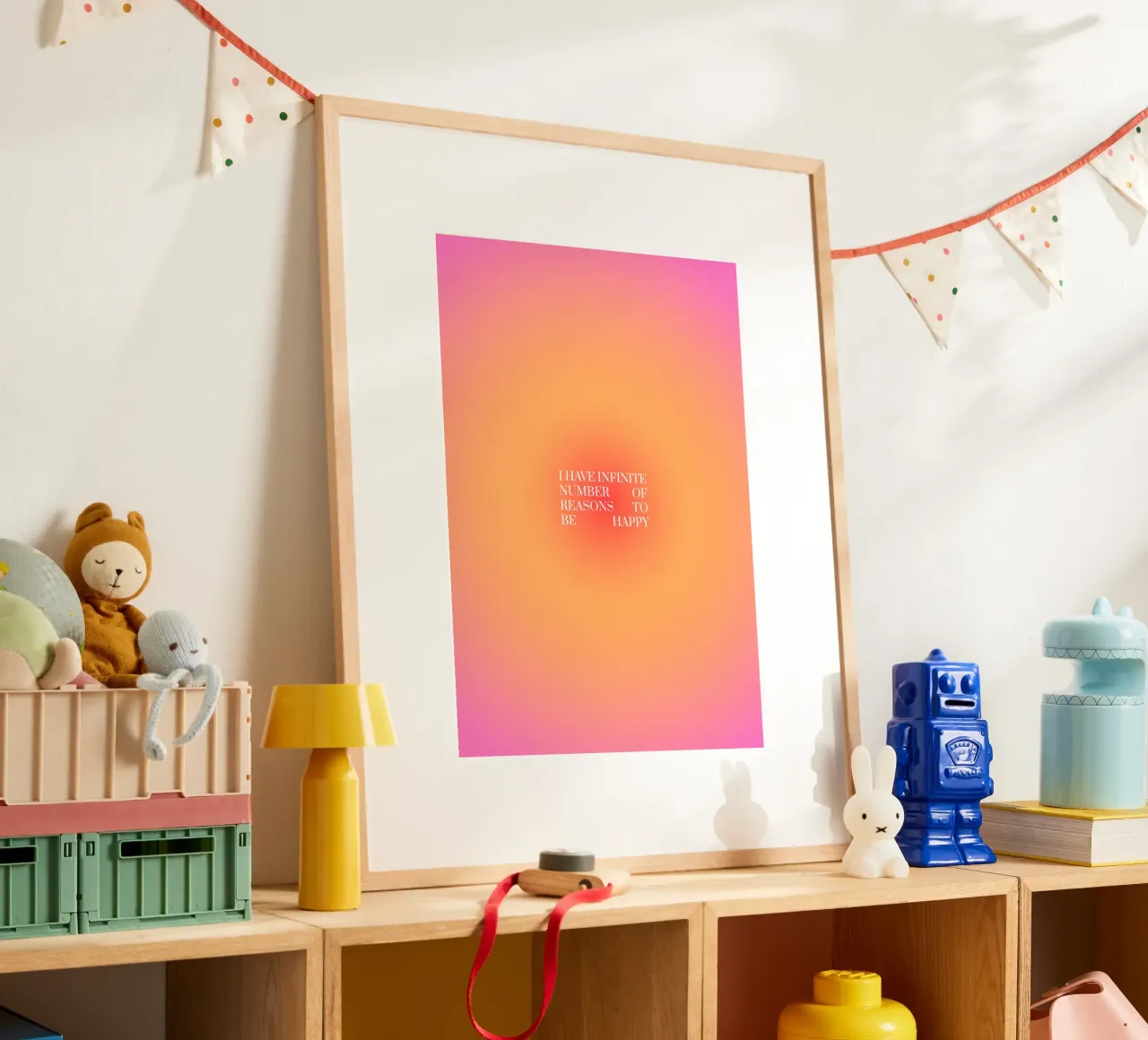 J'ai un nombre infini de raisons d'être heureux de citer poster de Paigaam Studio