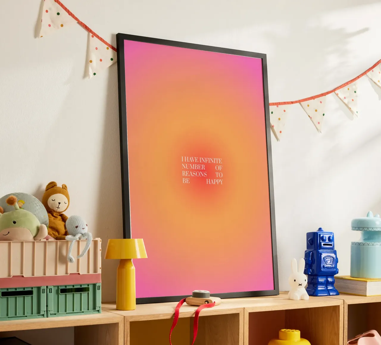 J'ai un nombre infini de raisons d'être heureux de citer poster de Paigaam Studio