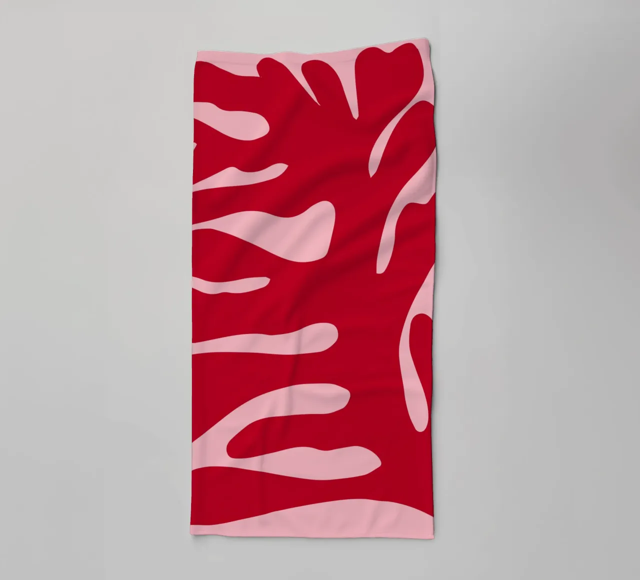 Abstract floral art towel by pdigitalprints