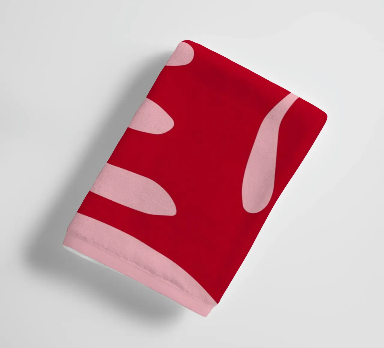 Abstract floral art towel by pdigitalprints