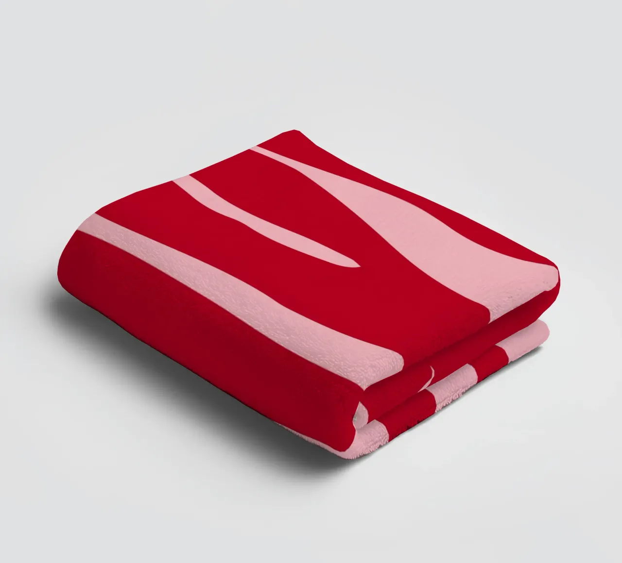 Abstract floral art towel by pdigitalprints