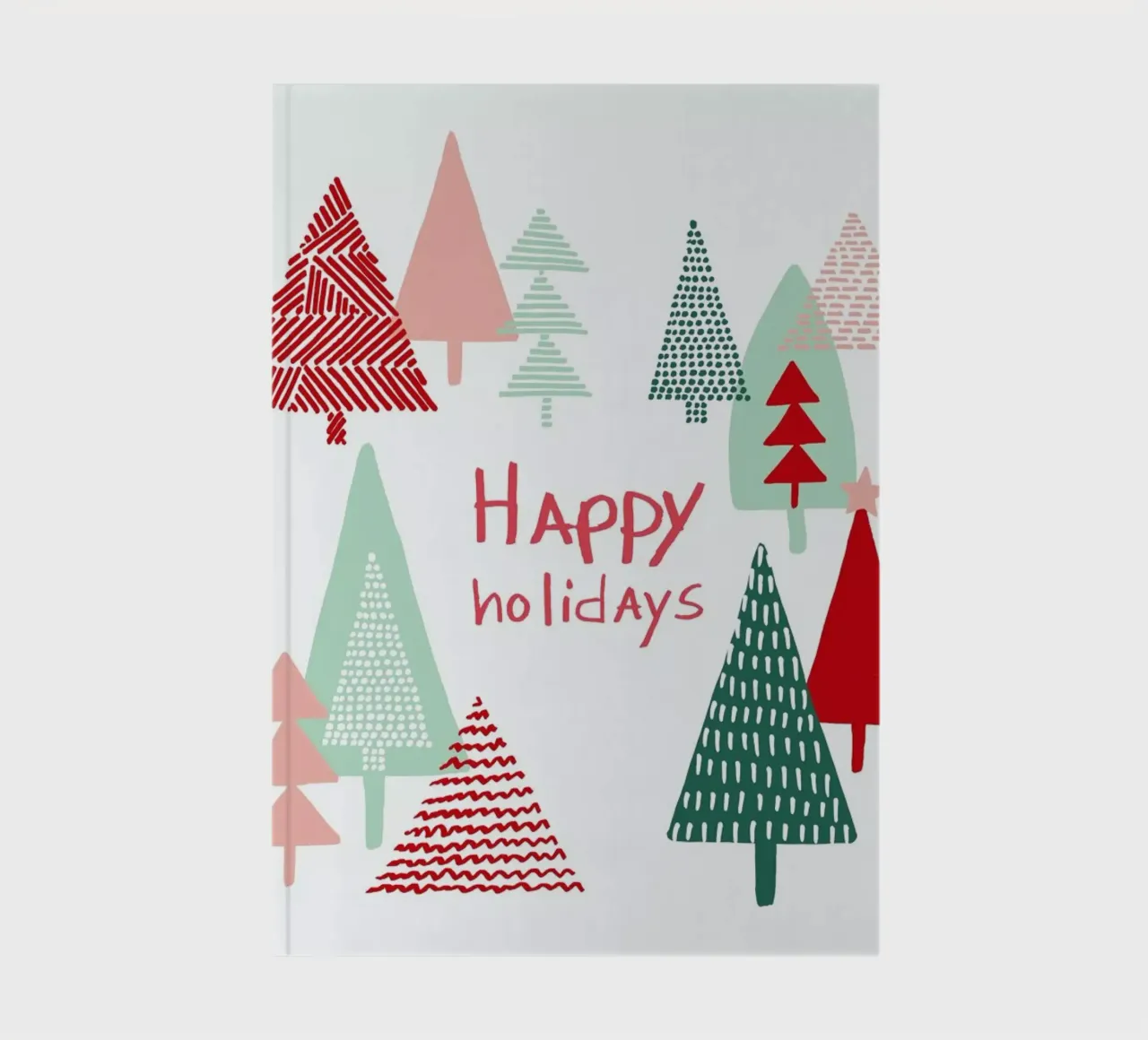 Xmas Happy Holidays carnet de notes de BlauMaschine