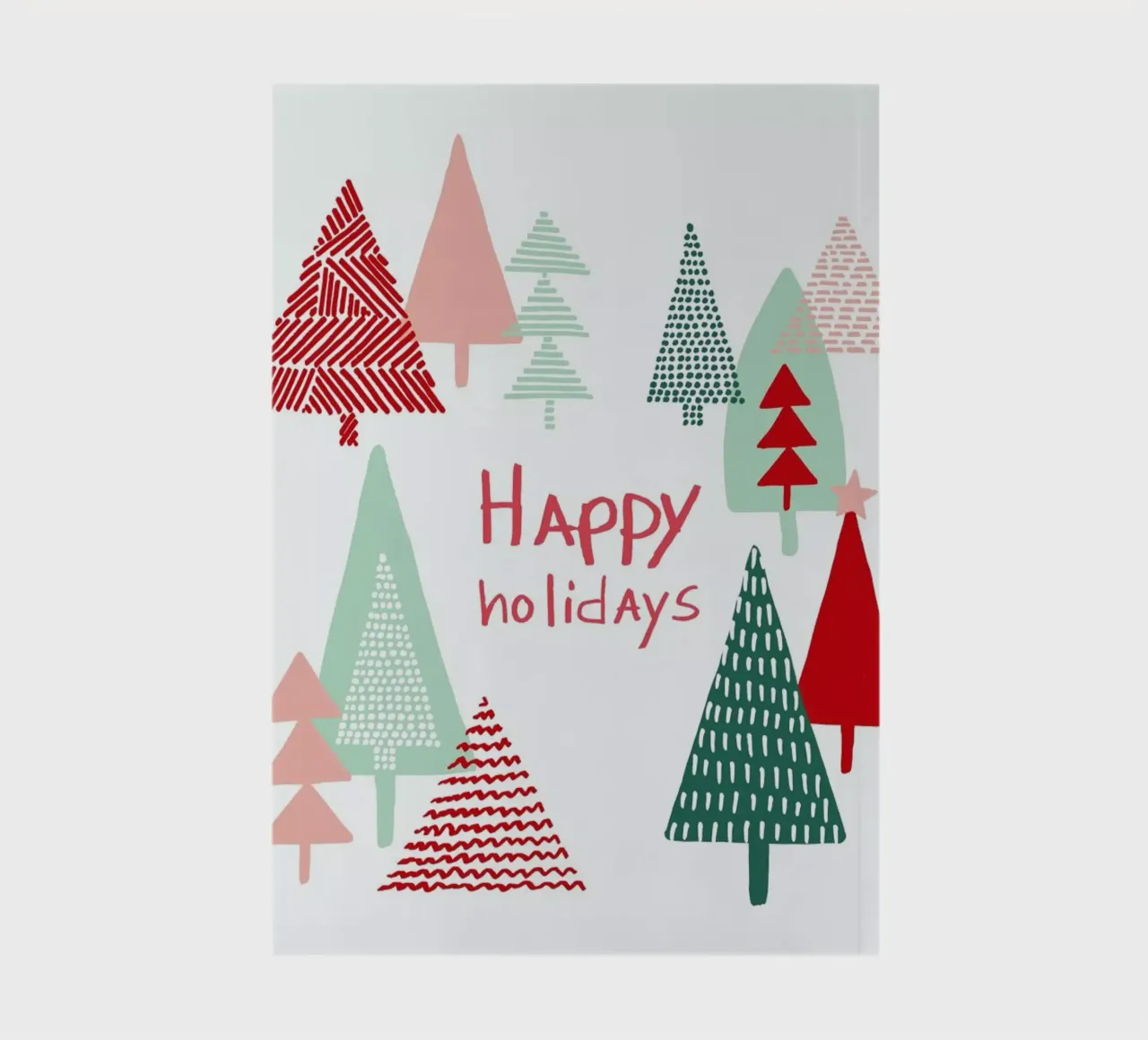 Xmas Happy Holidays carnet de notes de BlauMaschine