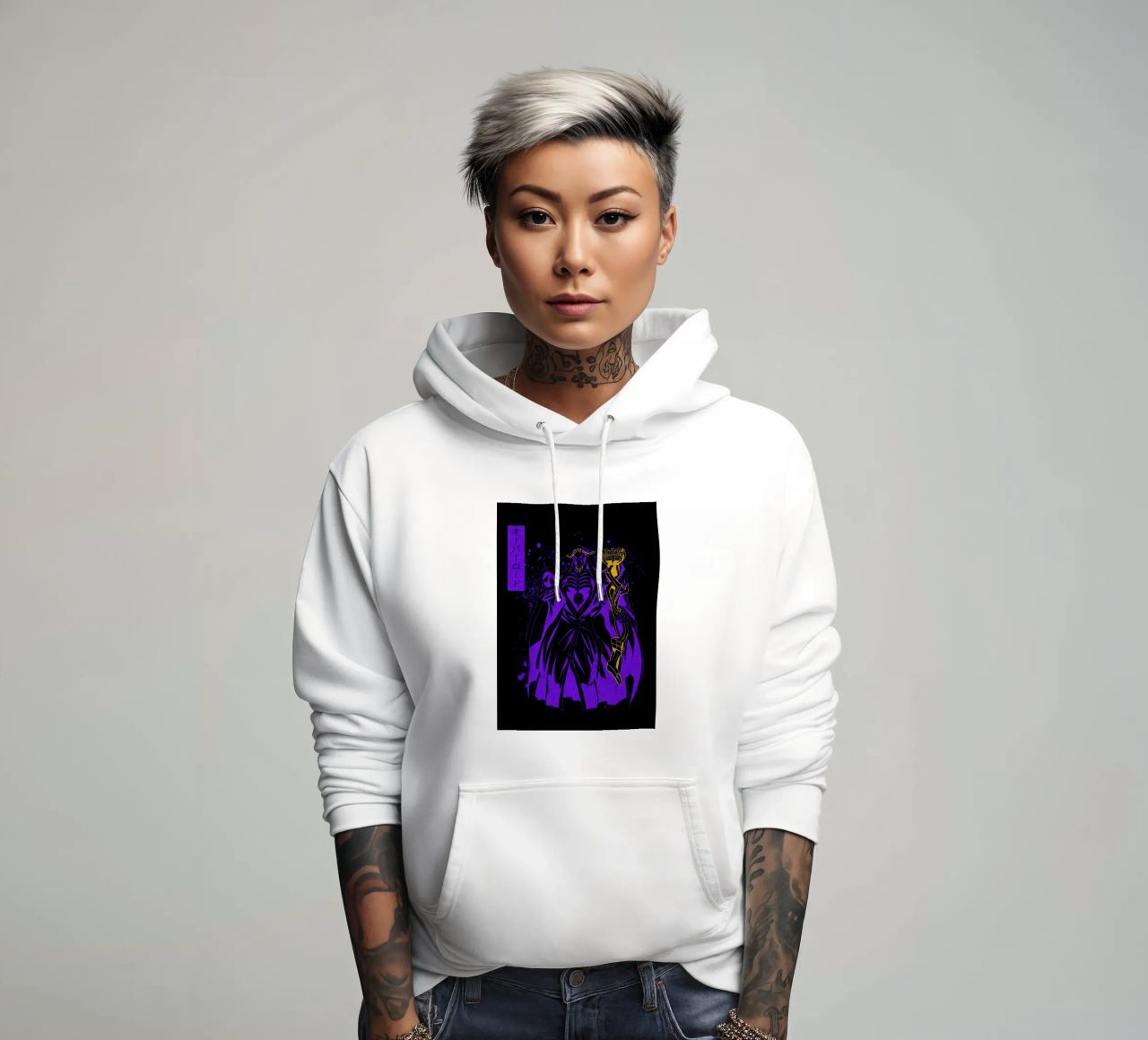 Overlord 1 felpa con cappuccio da Neonartstudio