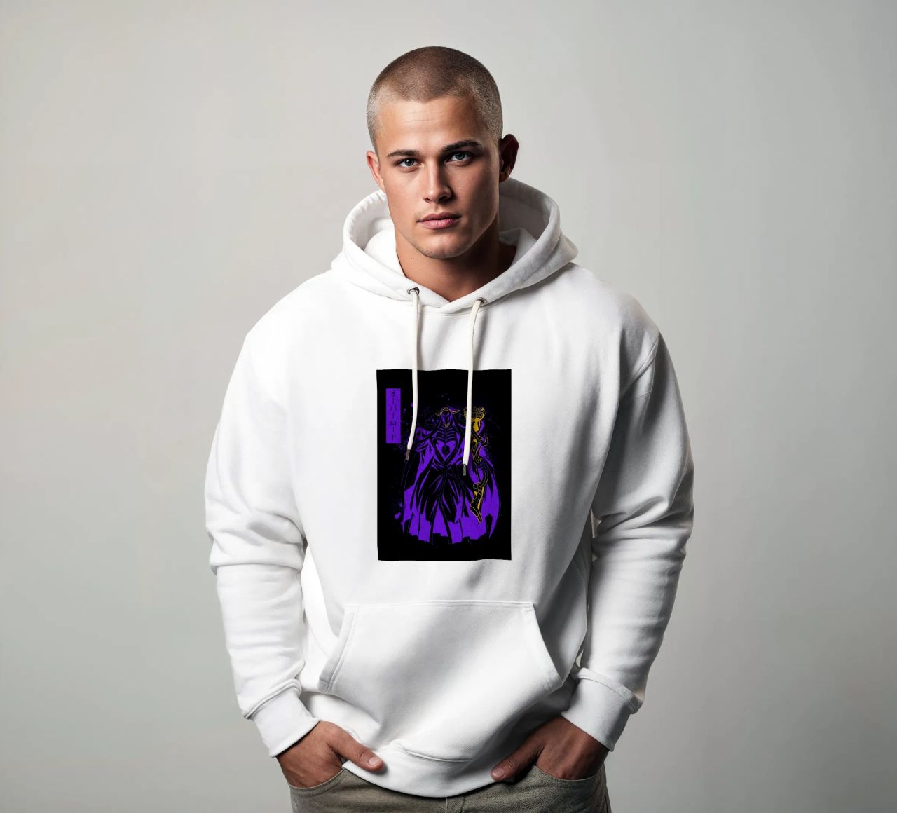 Overlord 1 felpa con cappuccio da Neonartstudio