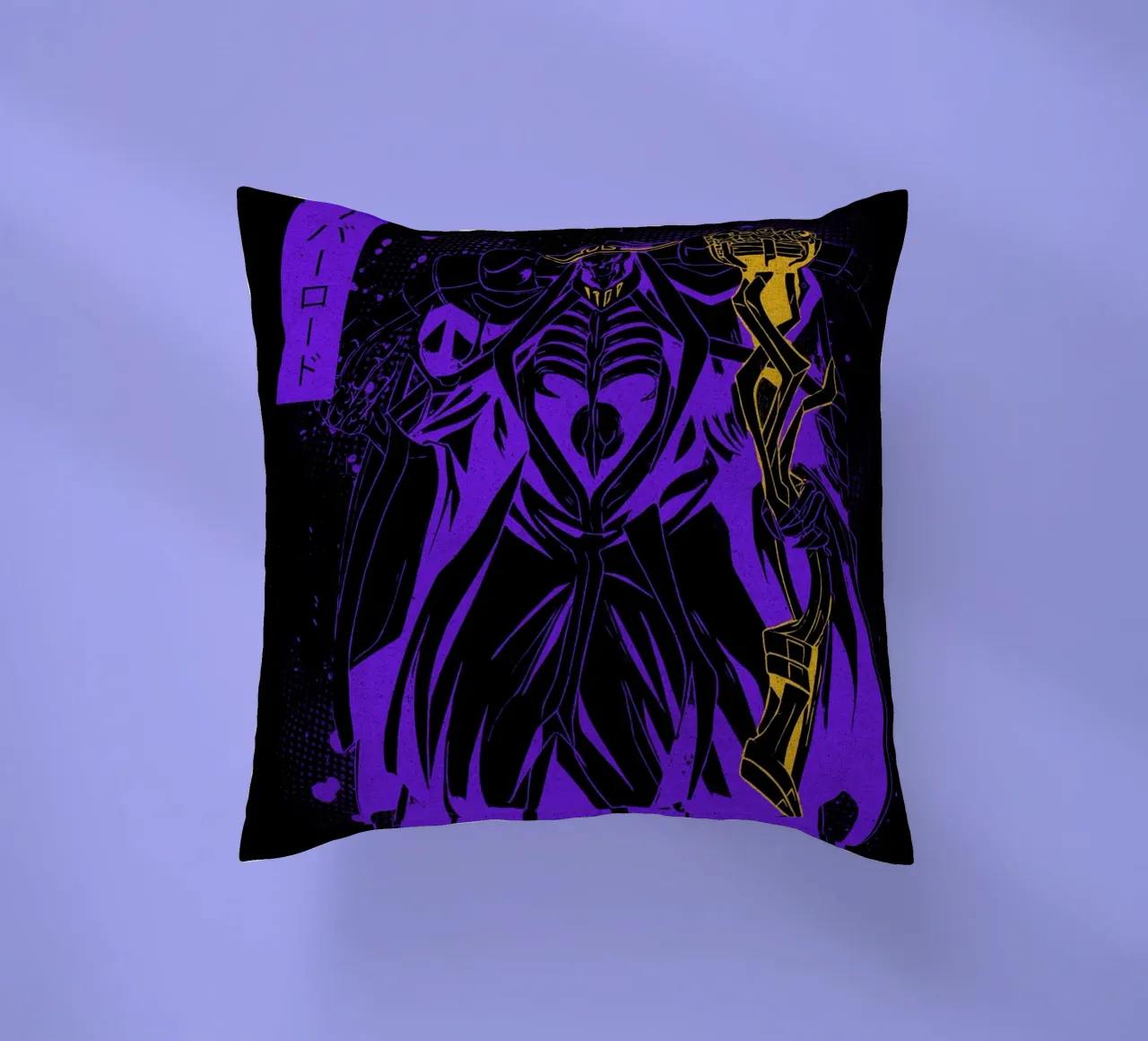 Overlord 1 cuscino da Neonartstudio