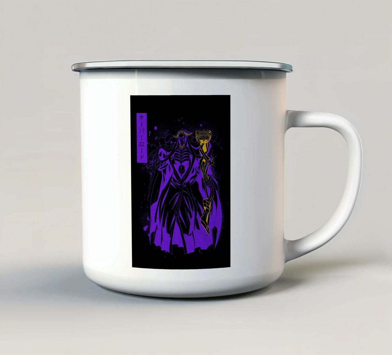Overlord 1 tazza in smalto da Neonartstudio