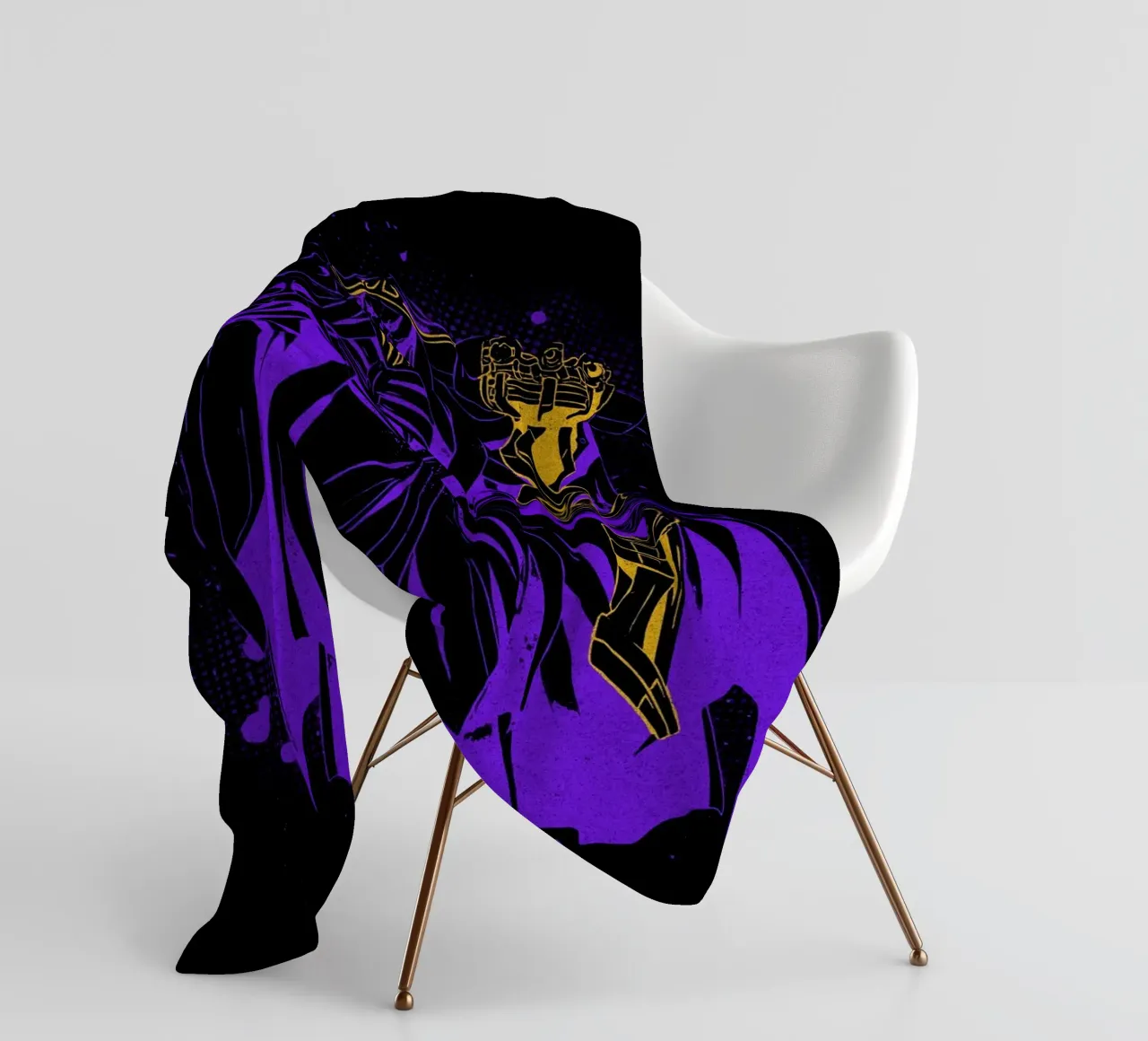 Overlord 1 coperta in pile da Neonartstudio