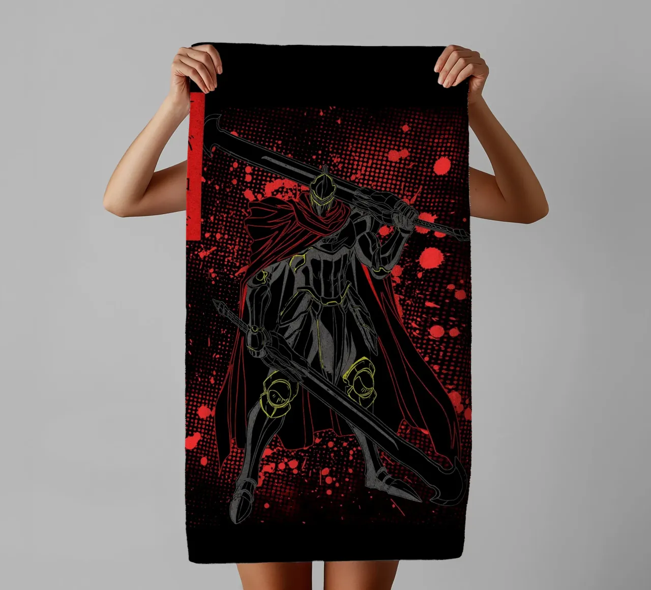 Overlord towel by Neonartstudio