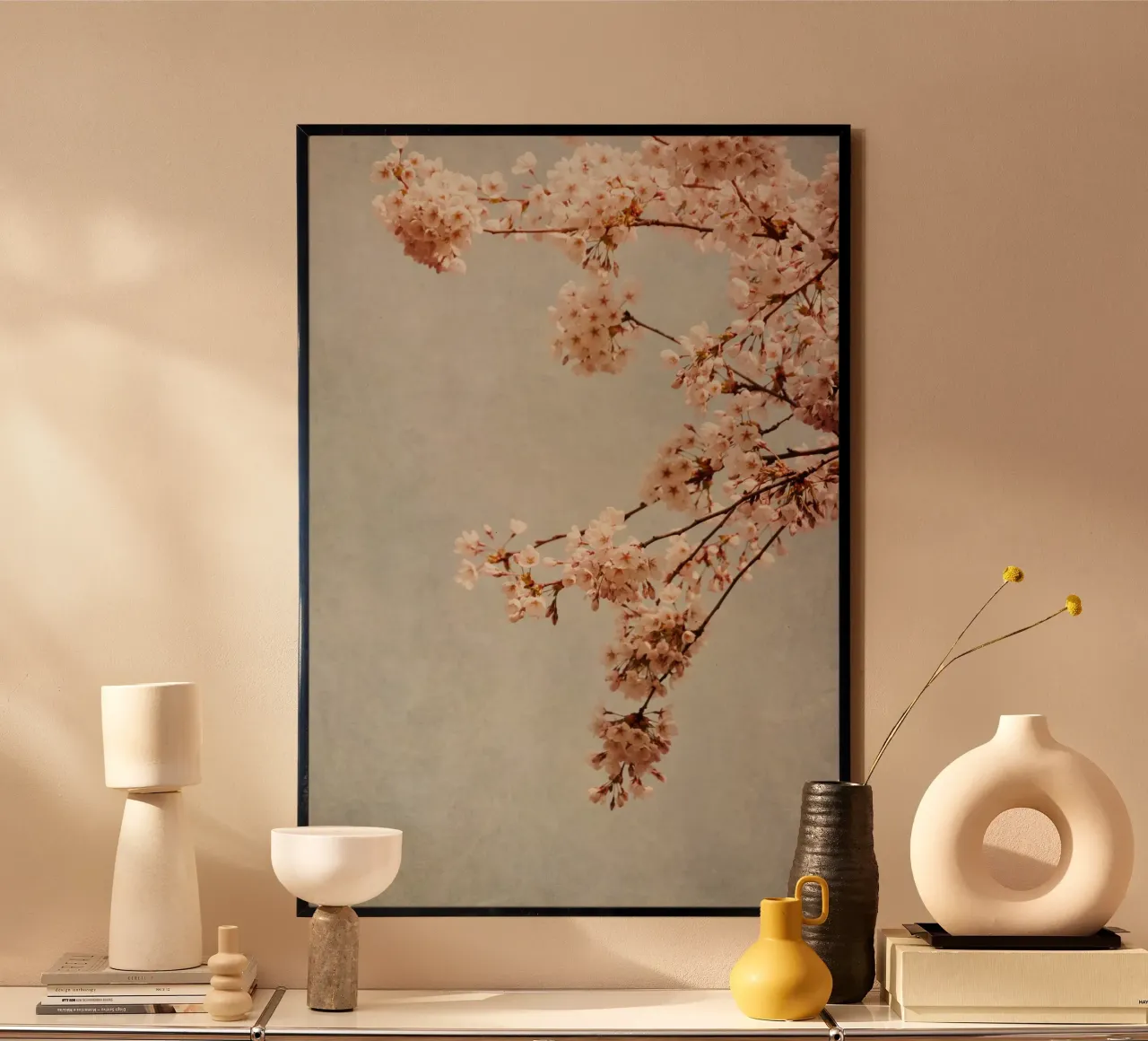 Kirschblüten poster da Visuelle Poesie am Wegesrand