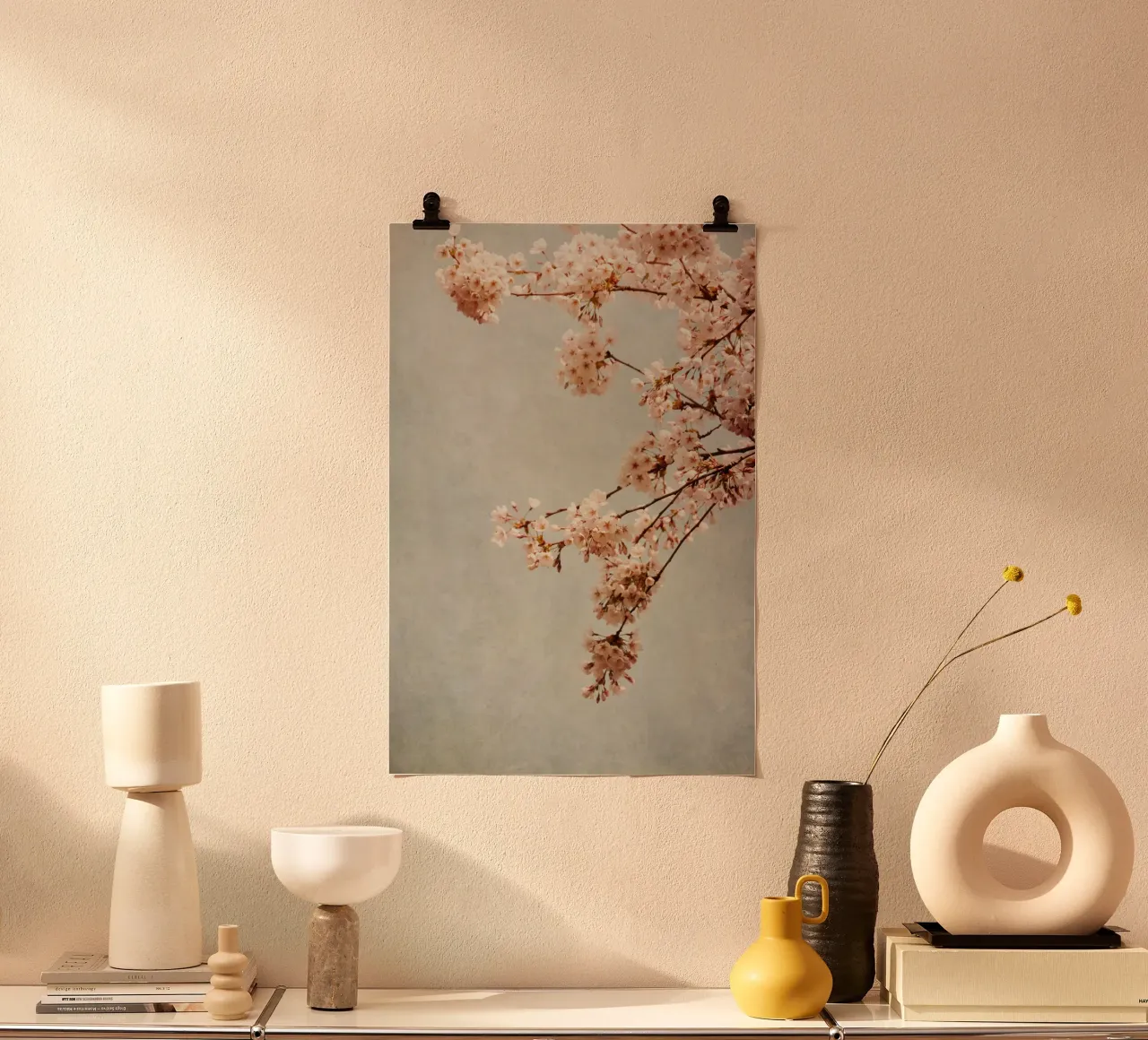 Kirschblüten poster da Visuelle Poesie am Wegesrand