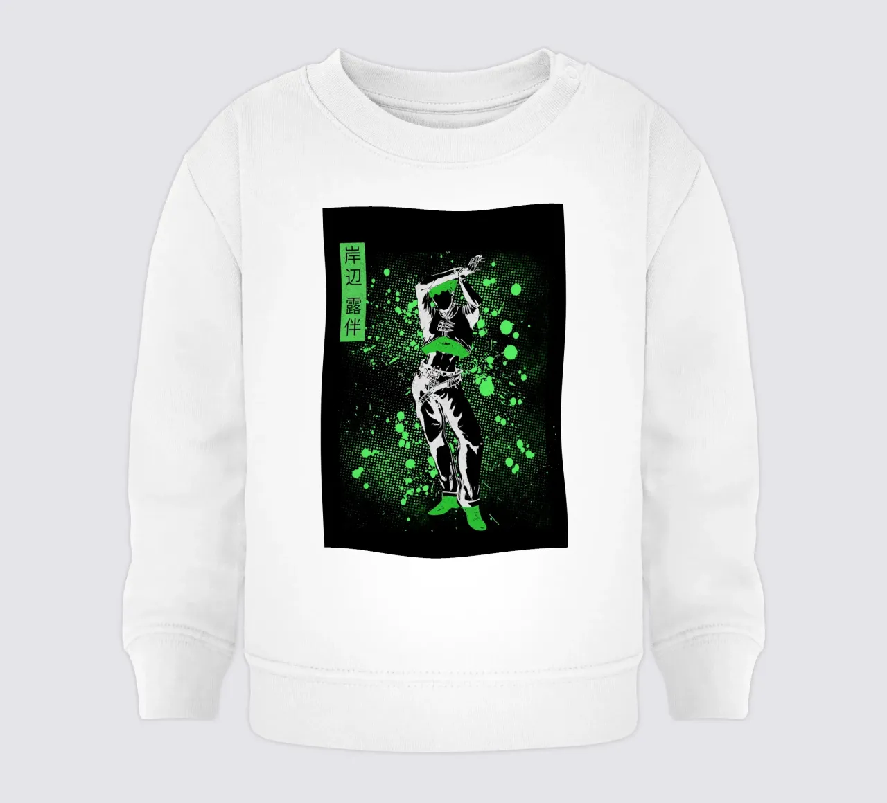 Rohan Kishibe jojo felpa neonato da Neonartstudio