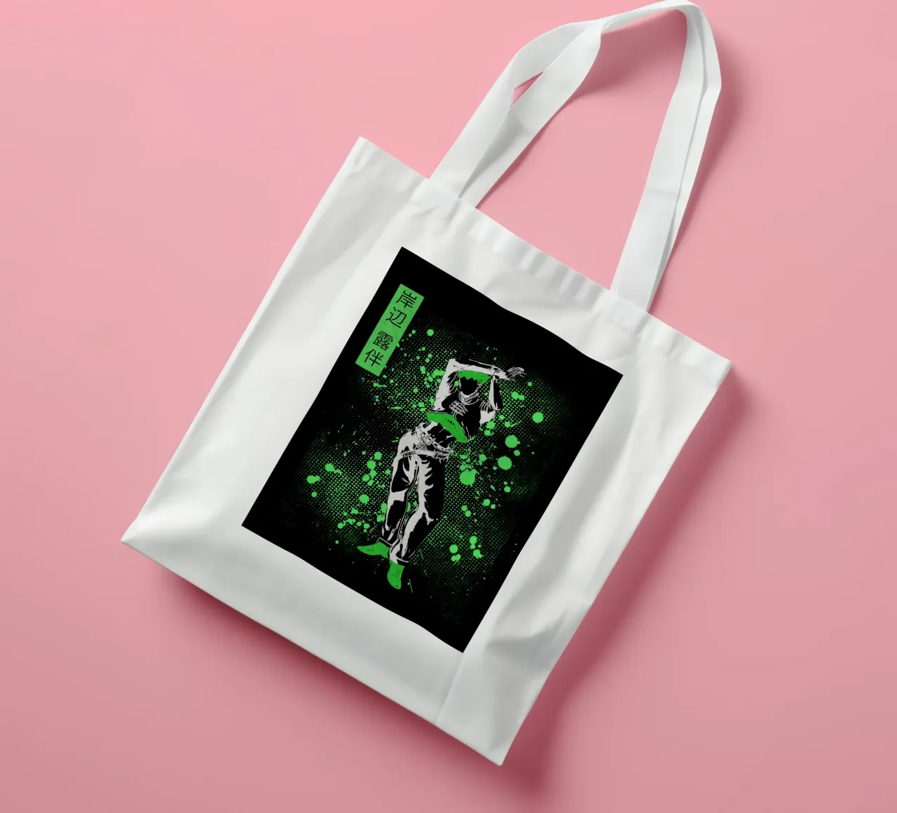 Rohan Kishibe jojo borsa in juta da Neonartstudio