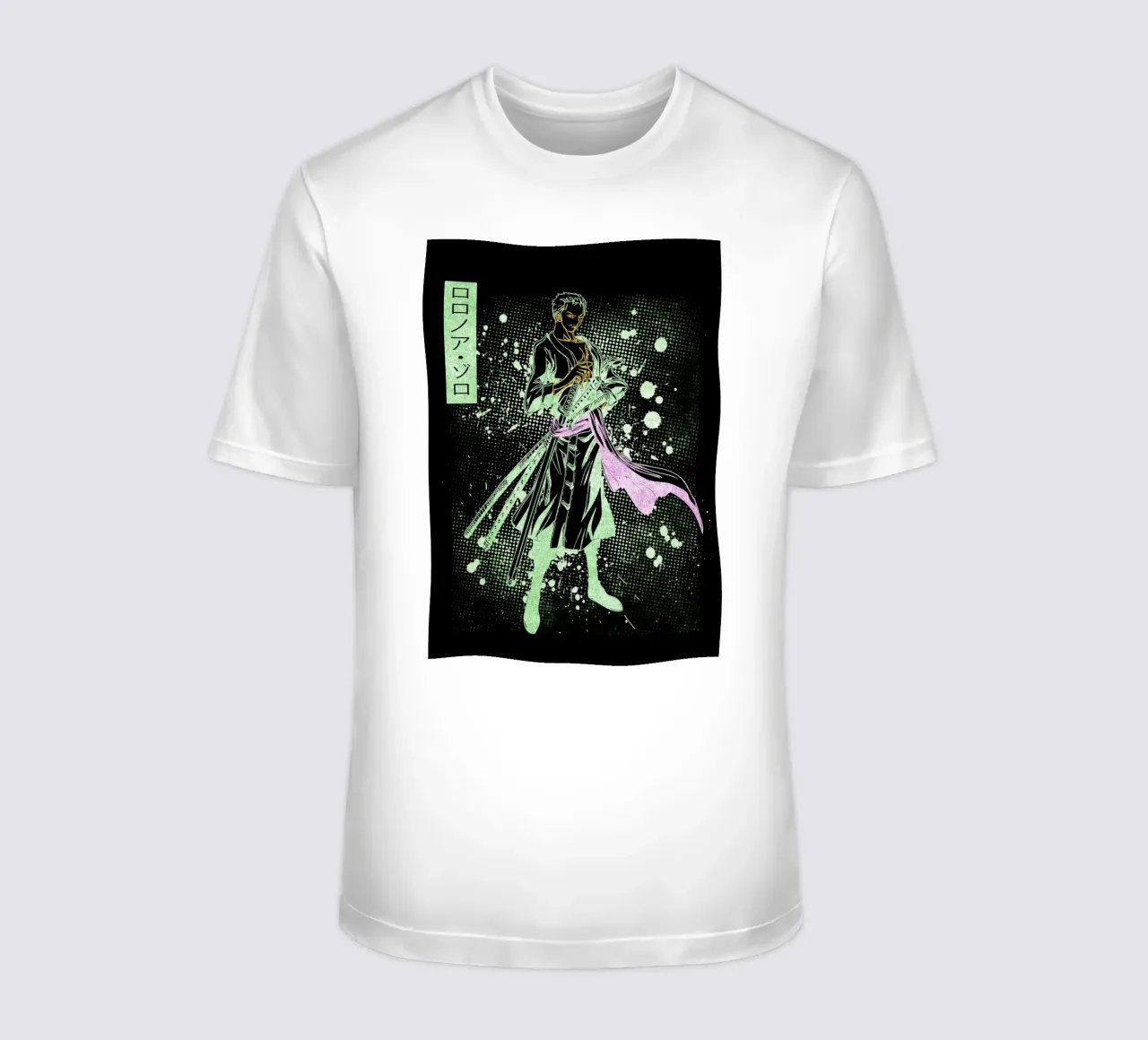 Roronoa Zoro t-shirt da Neonartstudio