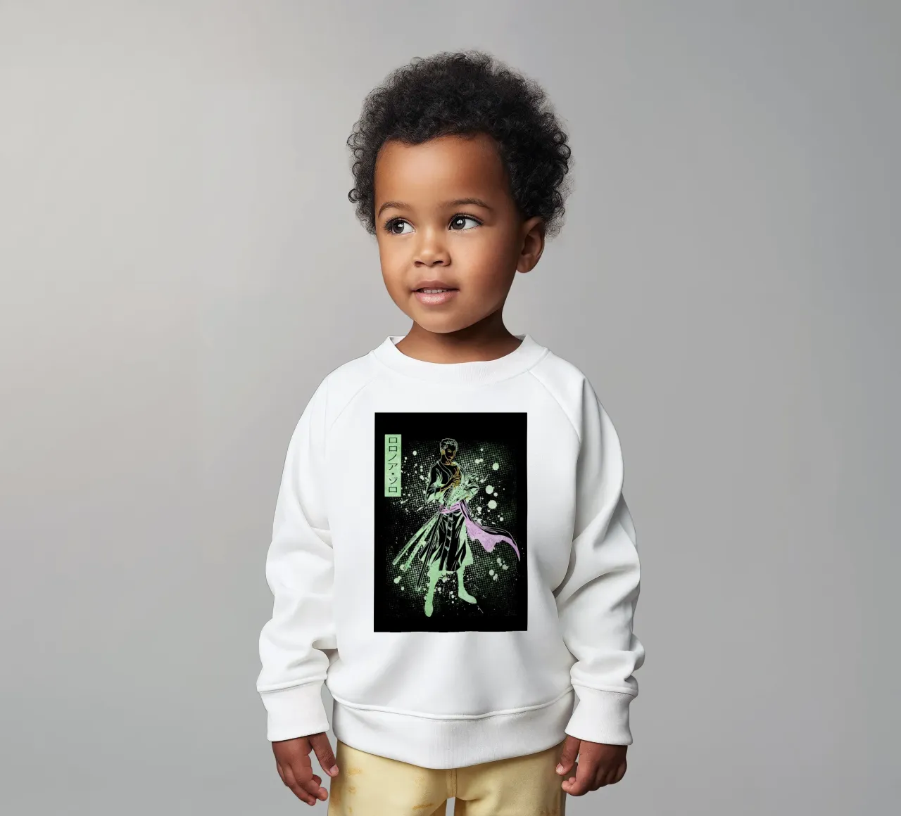 Roronoa Zoro sudadera de bebé de Neonartstudio