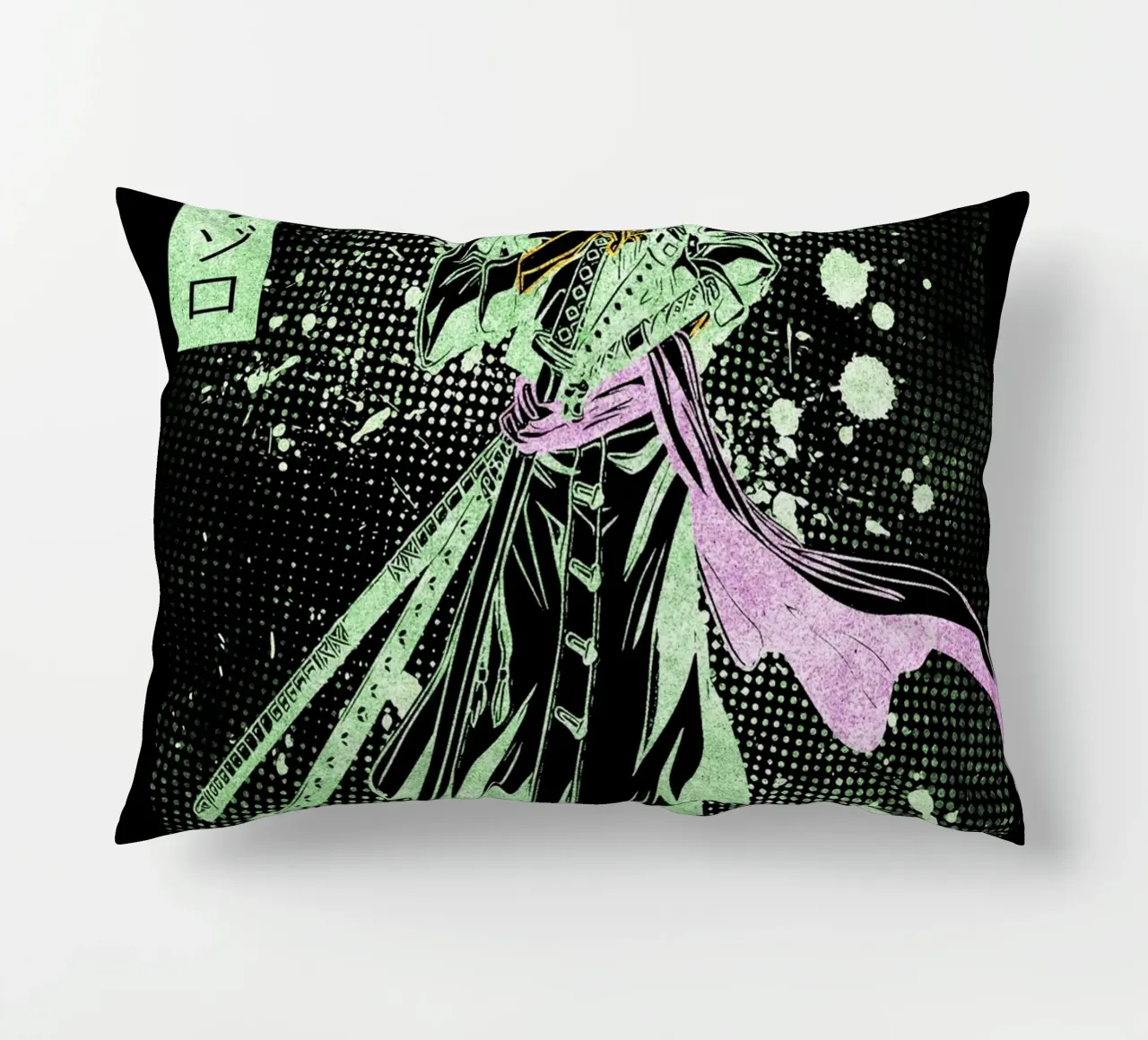 Roronoa Zoro cuscino da Neonartstudio