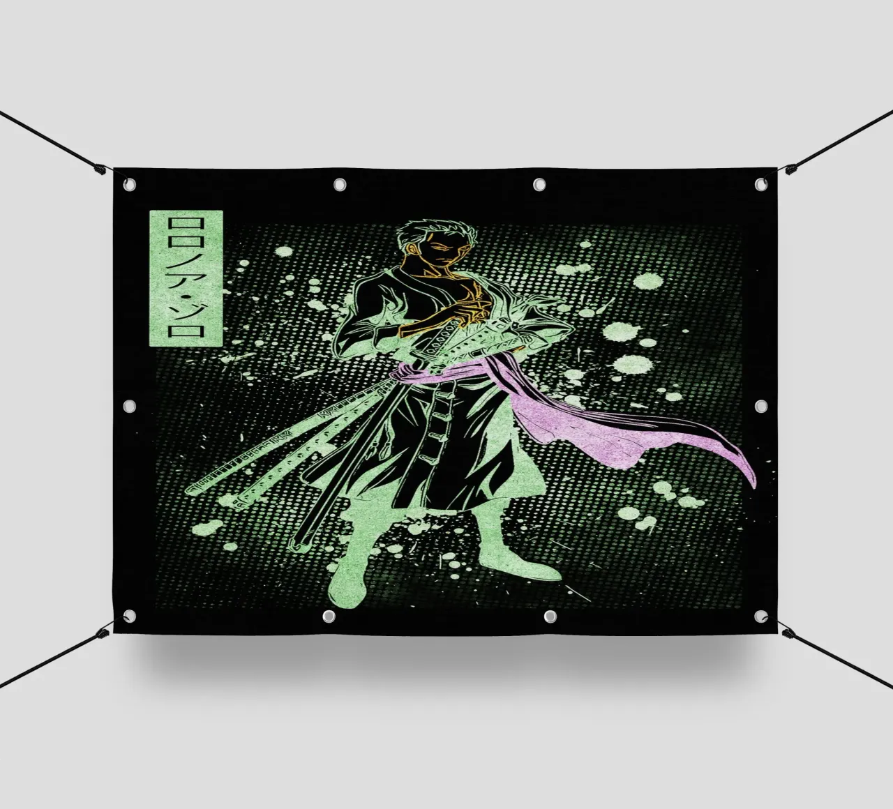 Roronoa Zoro telo in pvc da Neonartstudio