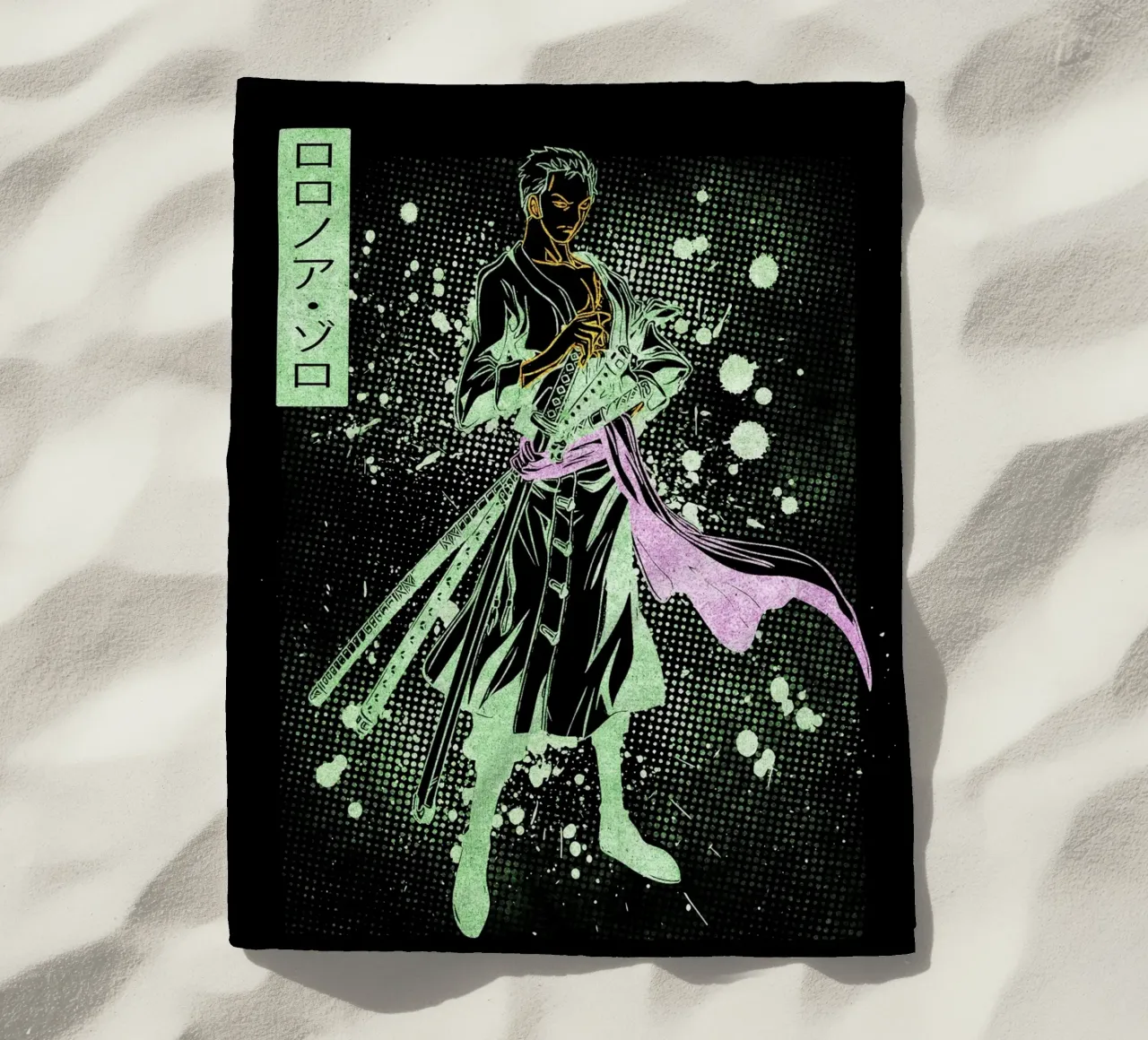 Roronoa Zoro telo mare da Neonartstudio