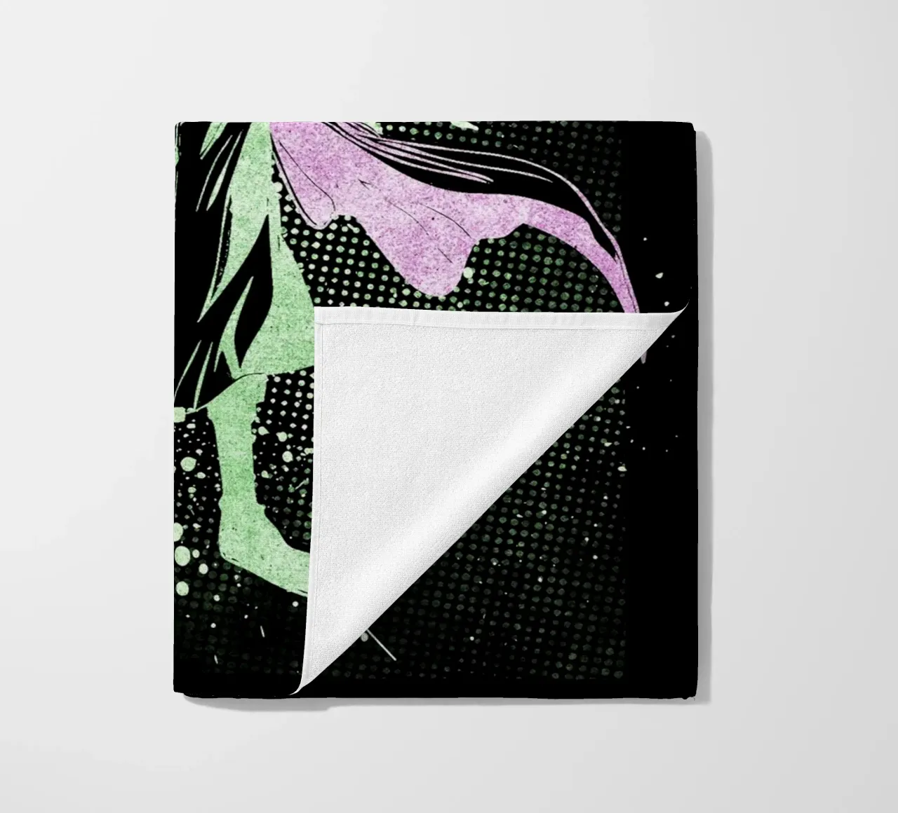 Roronoa Zoro beach towel by Neonartstudio