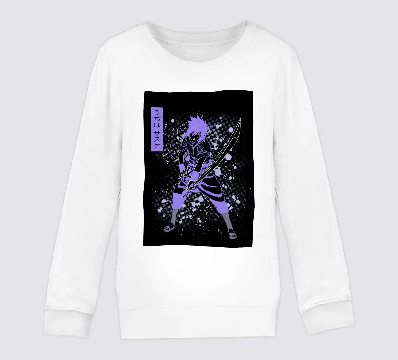 Sasuke Uchiha felpa bambino da Neonartstudio