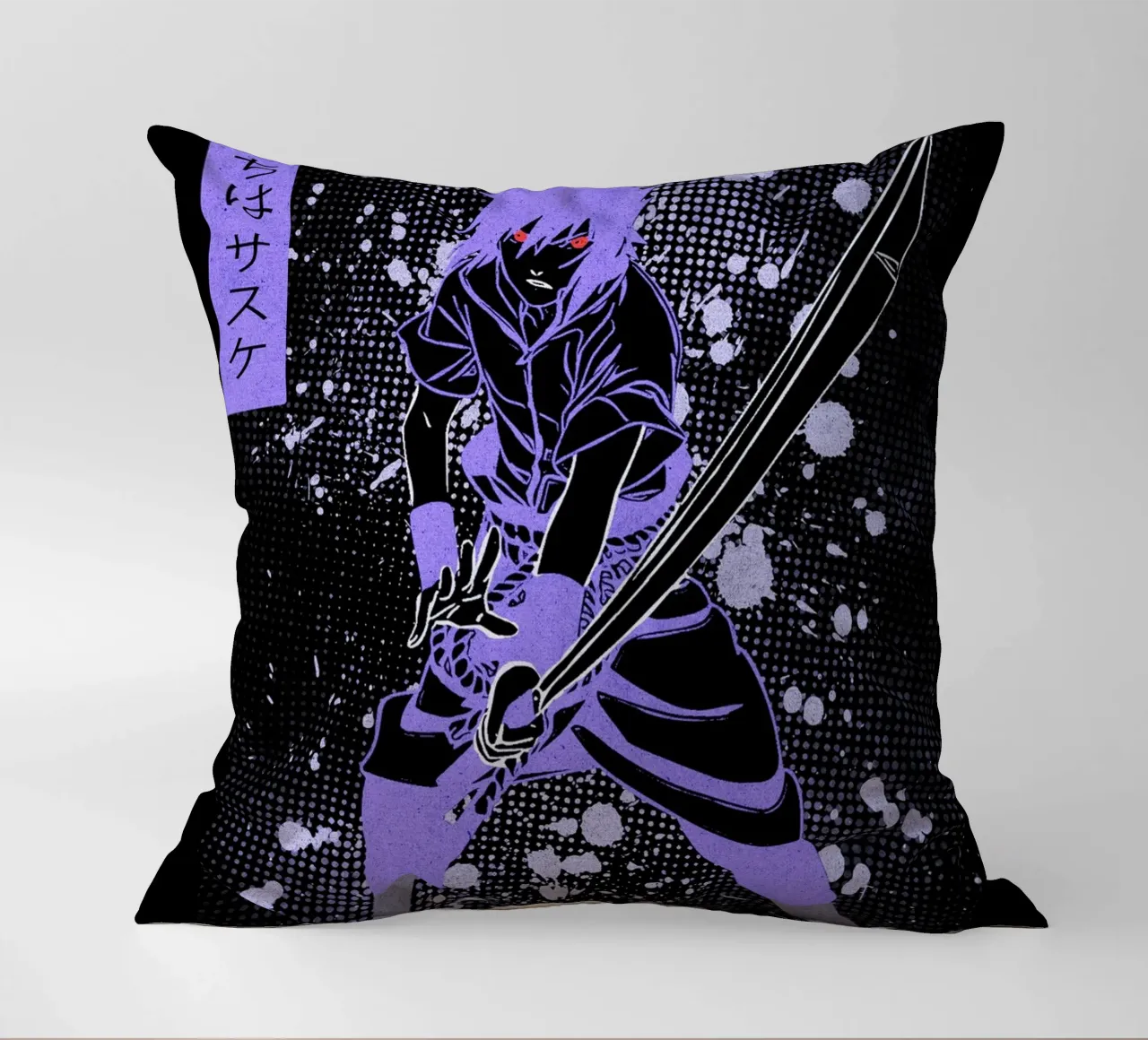 Sasuke Uchiha cuscino da Neonartstudio