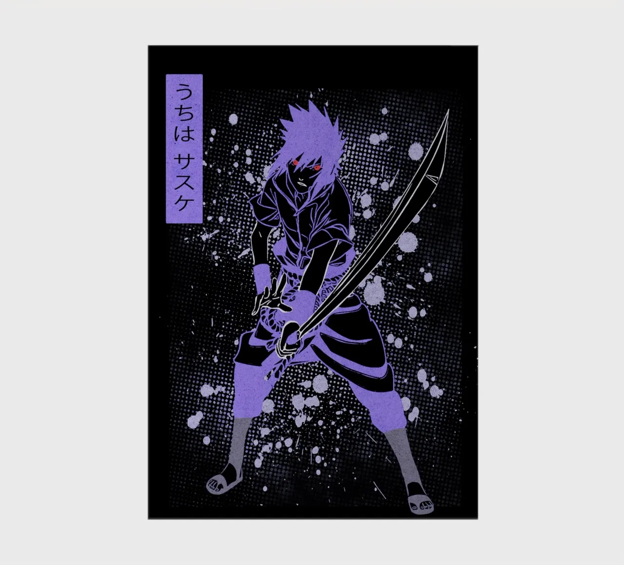Sasuke Uchiha notebook by Neonartstudio