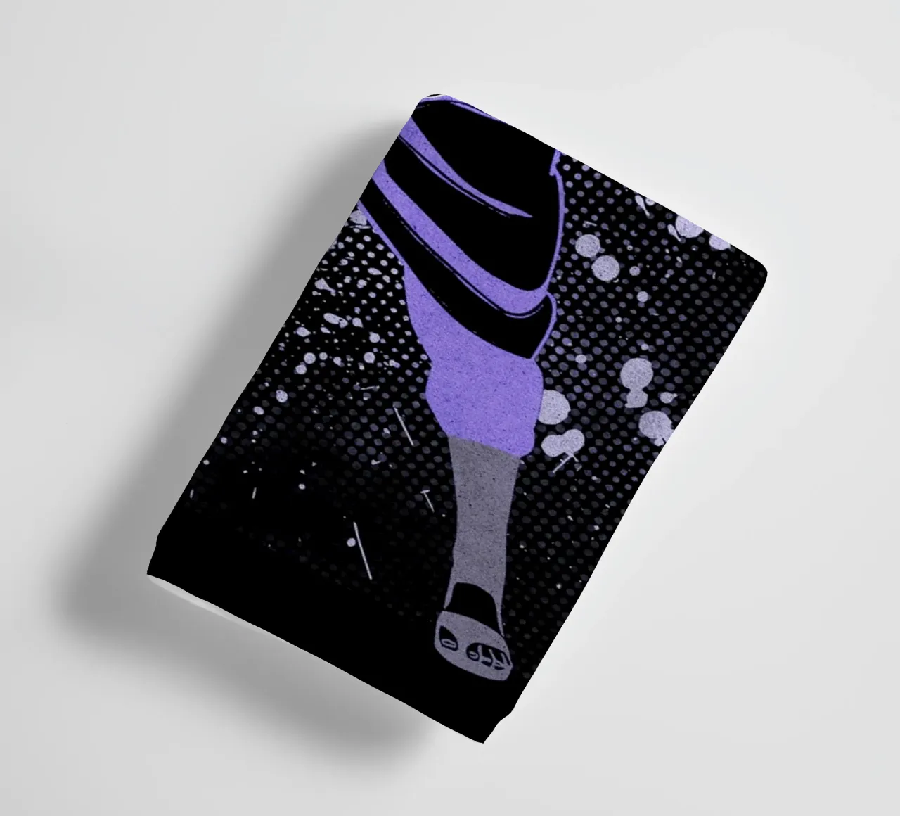 Sasuke Uchiha asciugamano da bagno da Neonartstudio