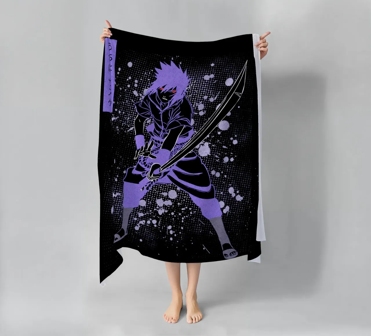 Sasuke Uchiha telo mare da Neonartstudio