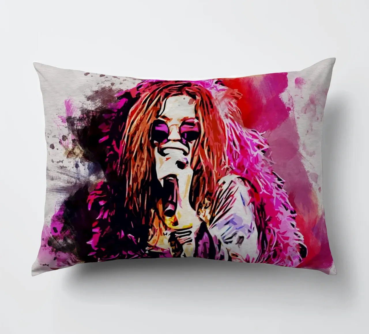 Art of Joplin decorative cushion by neonartroom
