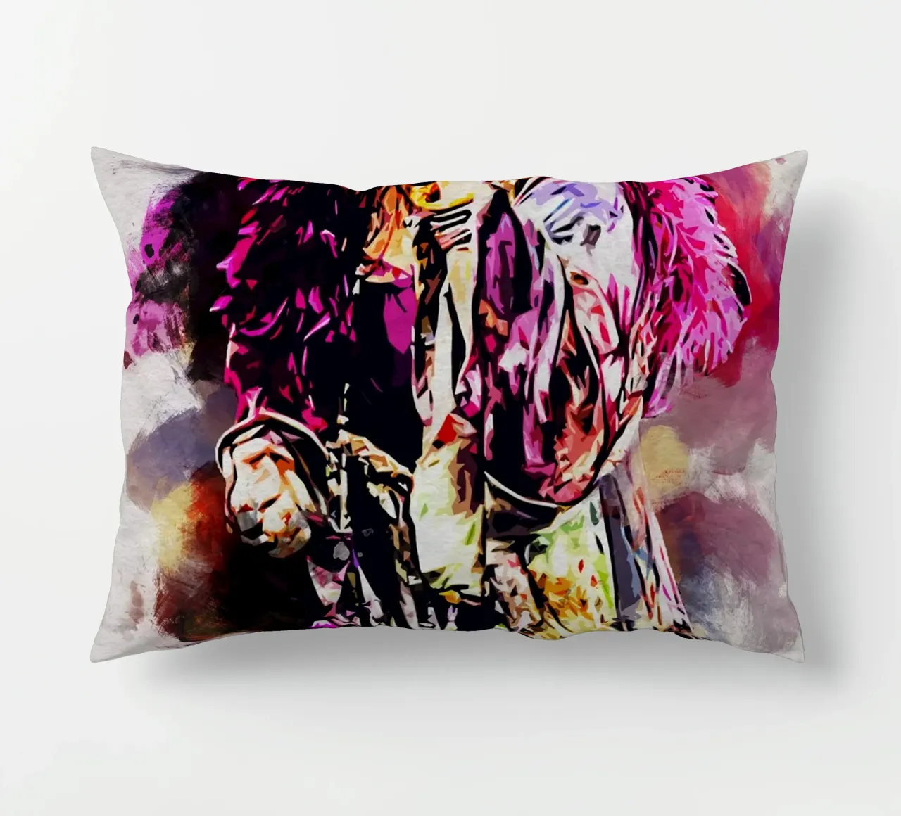 Art of Joplin decorative cushion by neonartroom