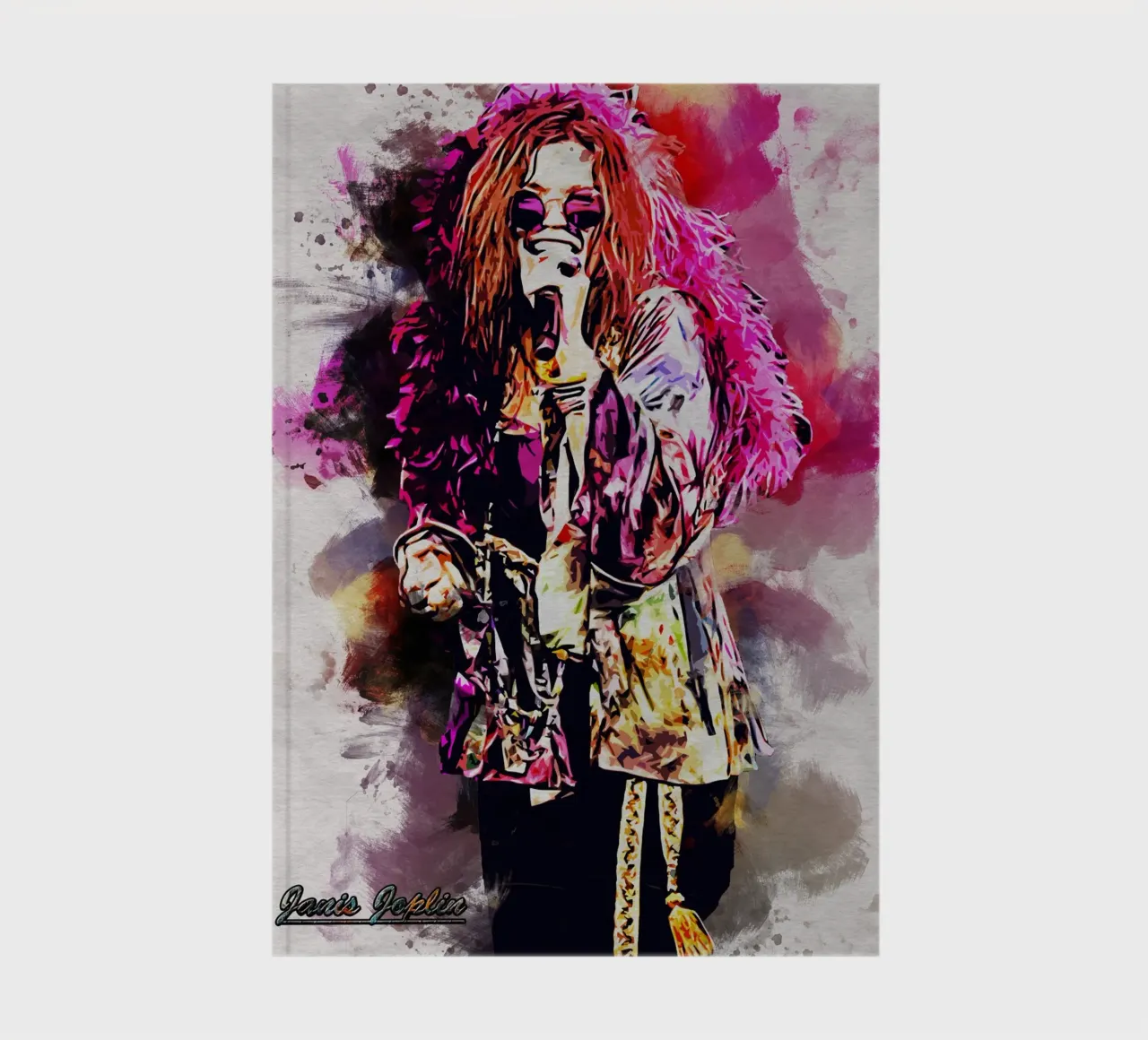 Art of Joplin notebook by neonartroom