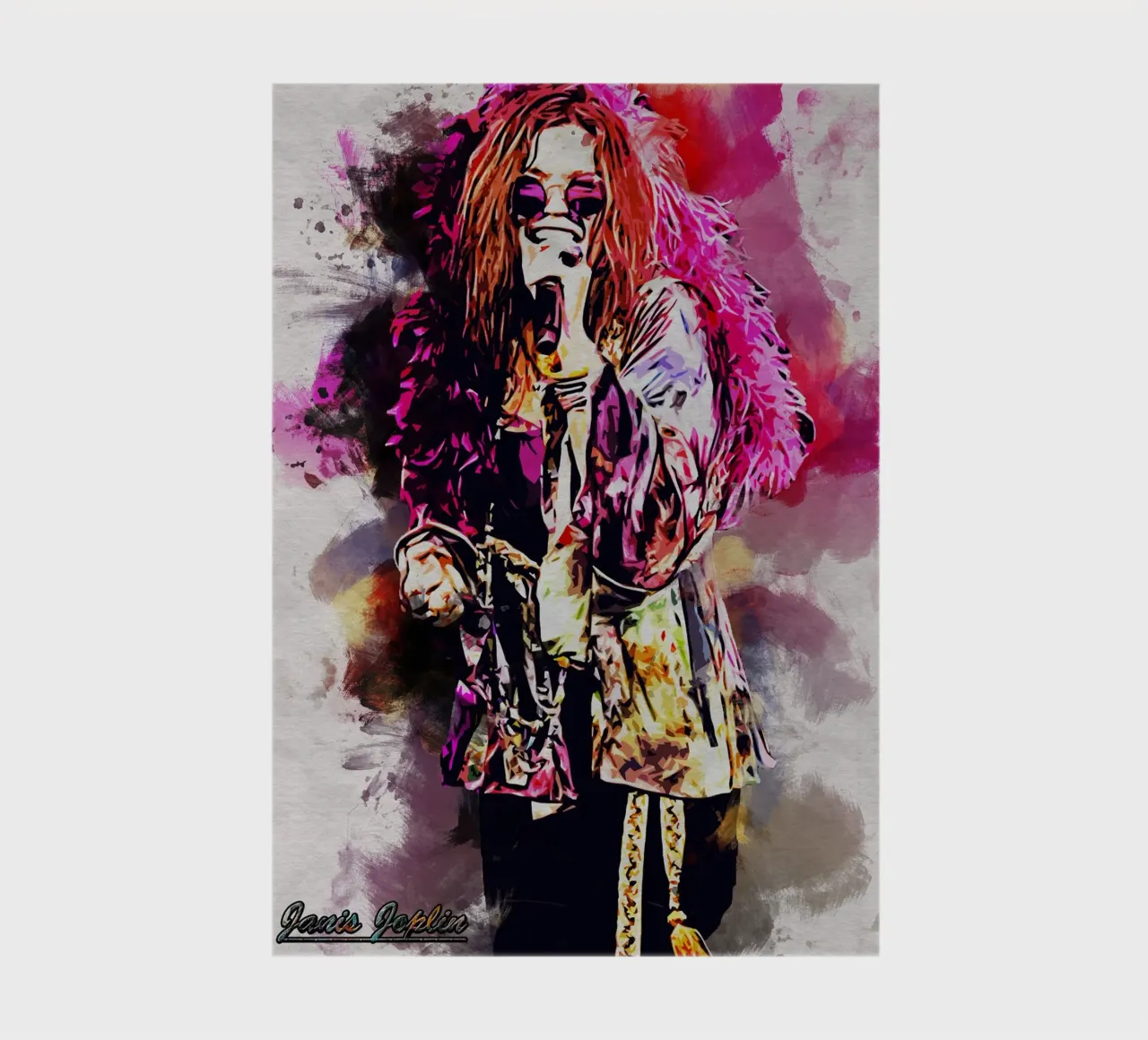 Art of Joplin notebook by neonartroom
