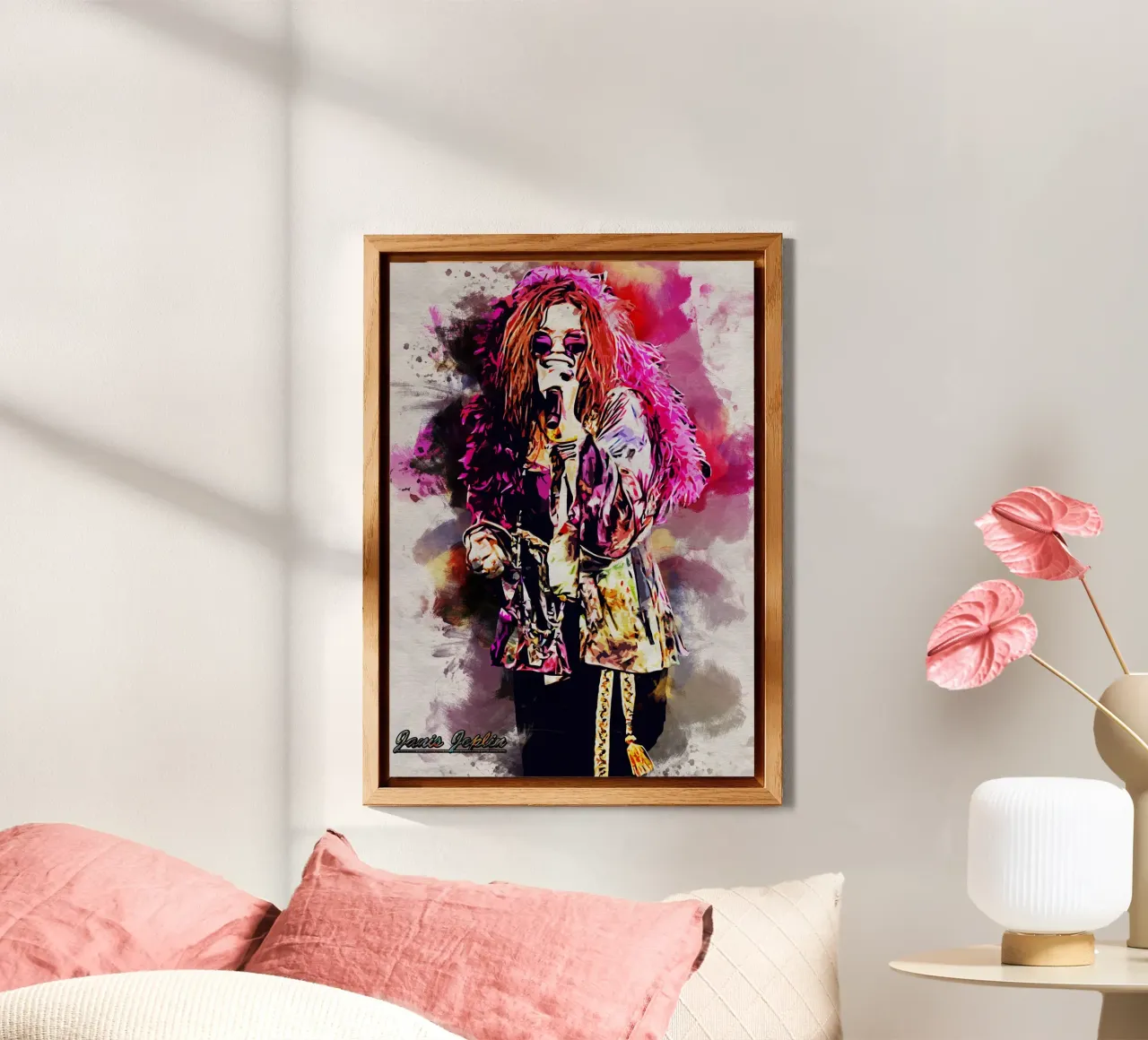 Die Kunst von Joplin Alu-Dibond von neonartroom