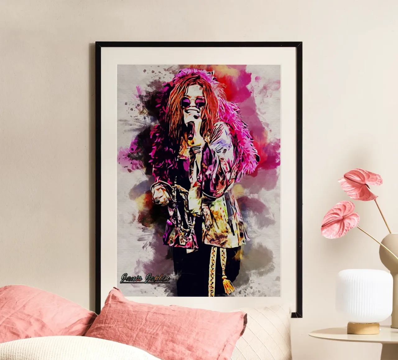 Kunst van Joplin hahnemühle van neonartroom