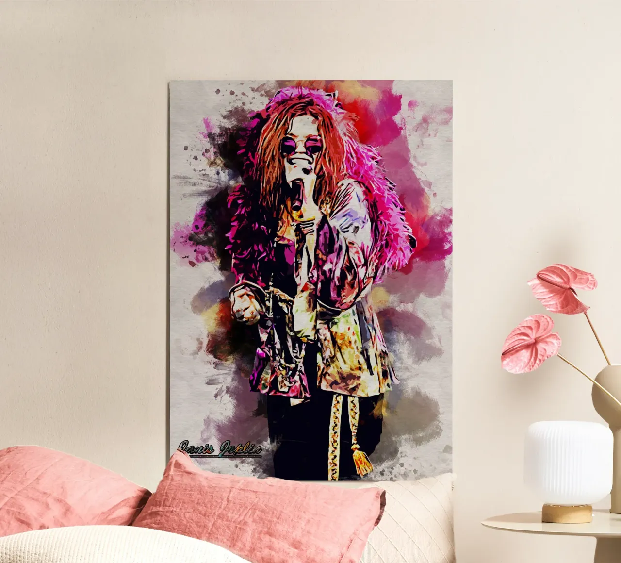 Kunst van Joplin hahnemühle van neonartroom
