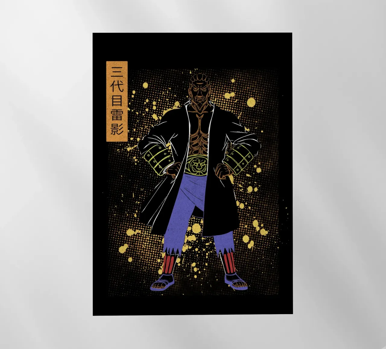 Third Raikage pellicola backlit da Neonartstudio