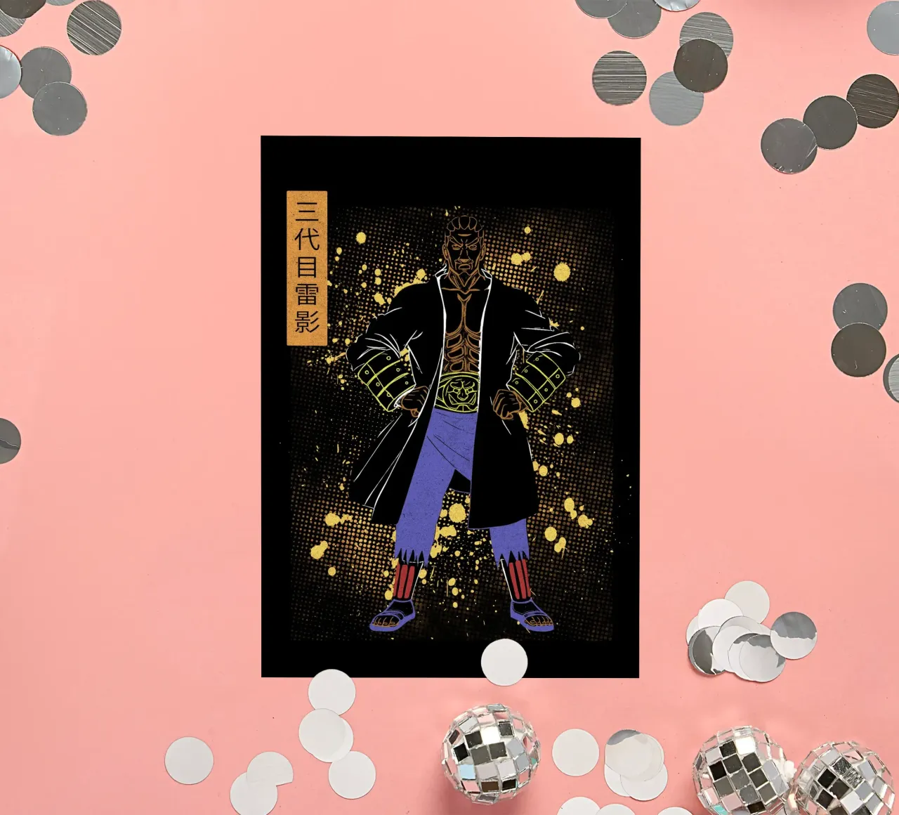 Third Raikage autocollant de Neonartstudio