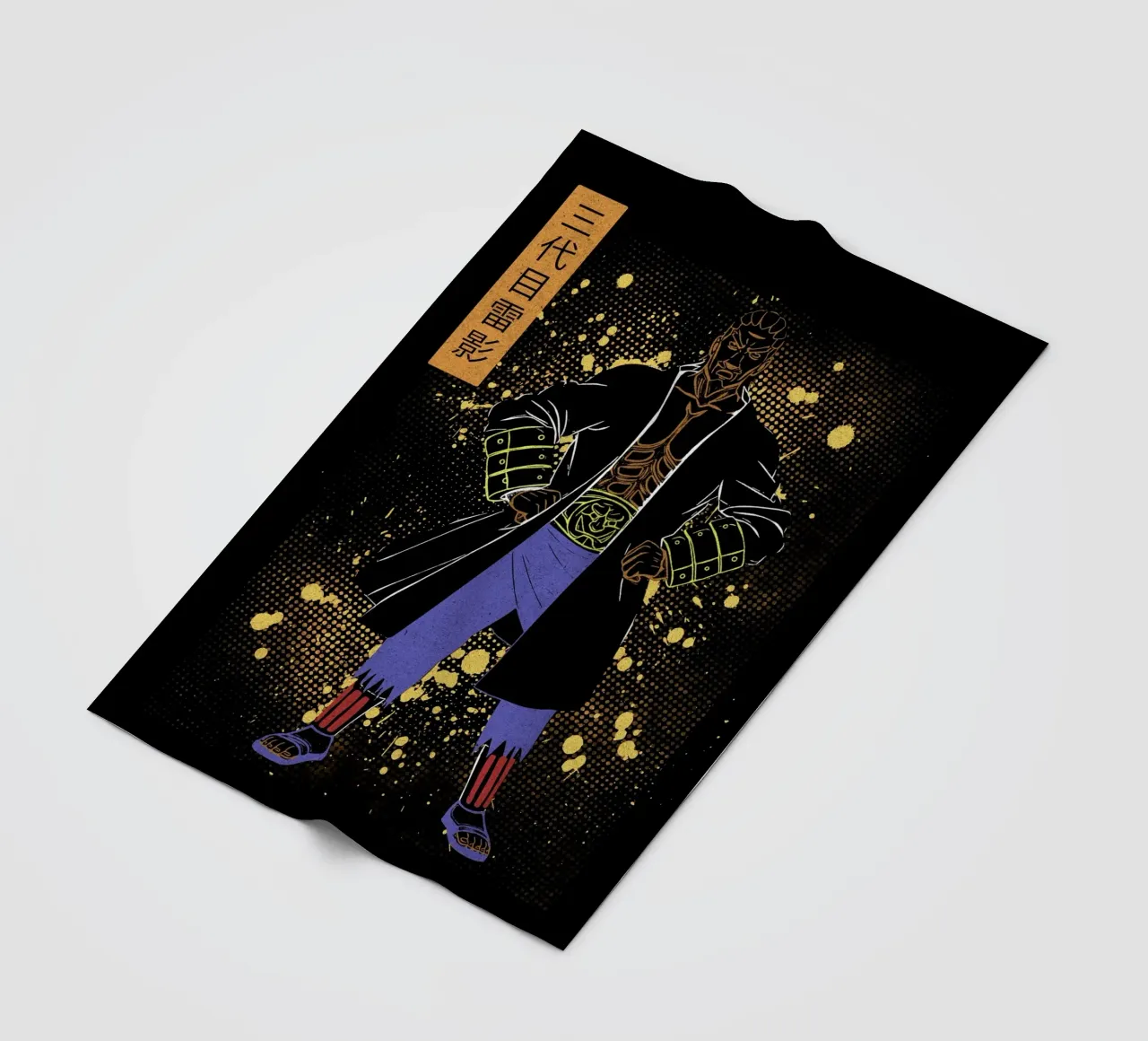 Third Raikage coperta in pile da Neonartstudio