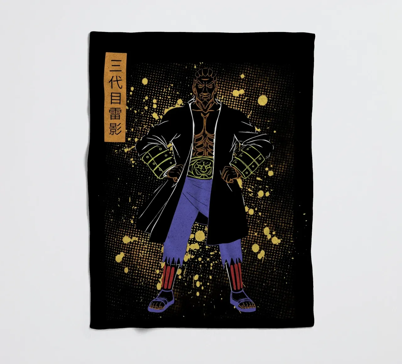 Third Raikage coperta in pile da Neonartstudio