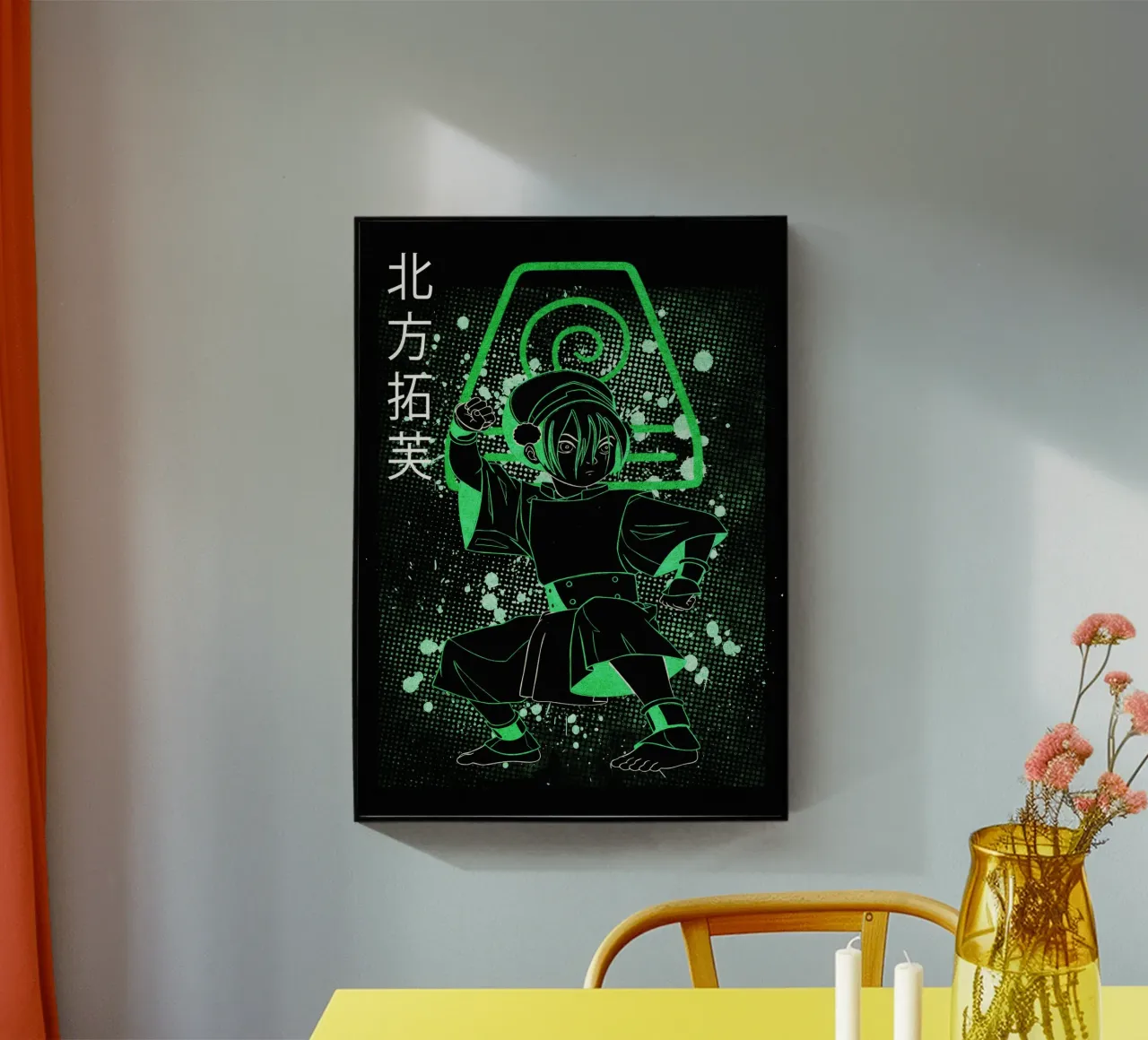 Toph Beifong Avatar The Last Airbender plexiglass da Neonartstudio