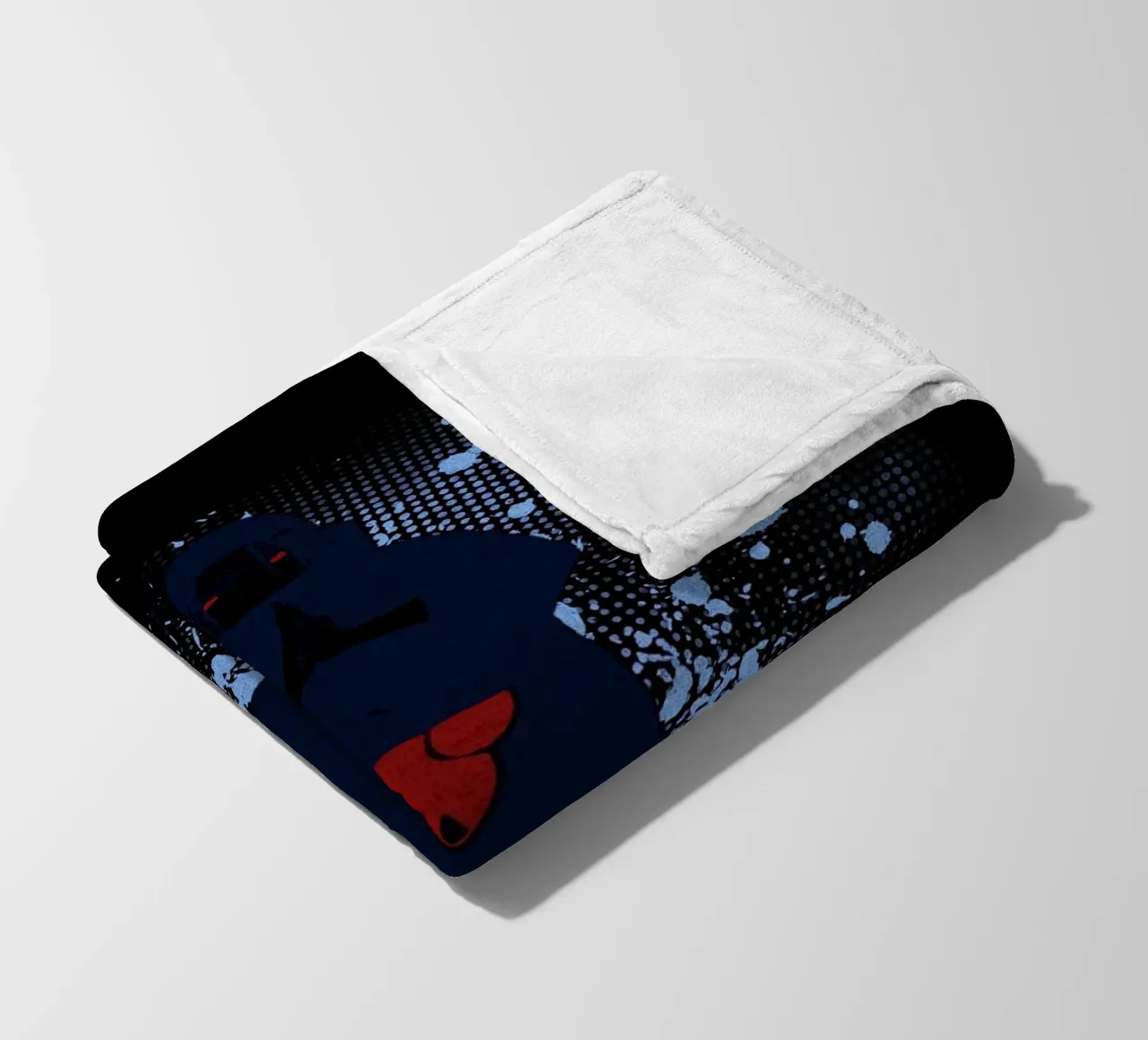 Uchiha Itachi fleece blanket by Neonartstudio