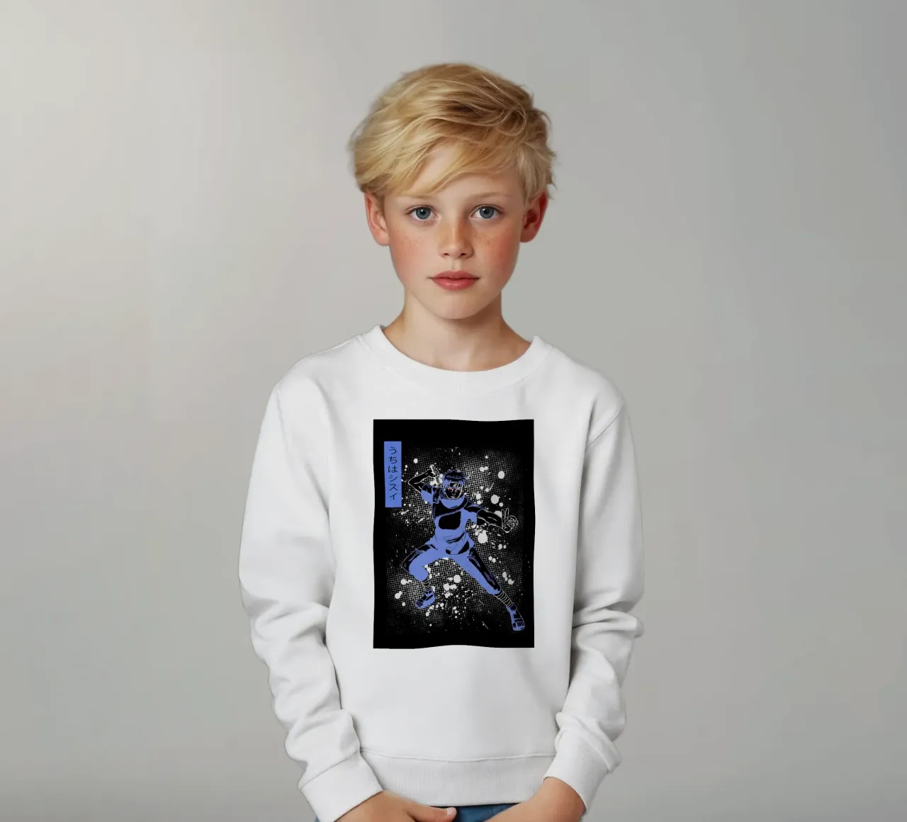 Uchiha Shisui felpa bambino da Neonartstudio