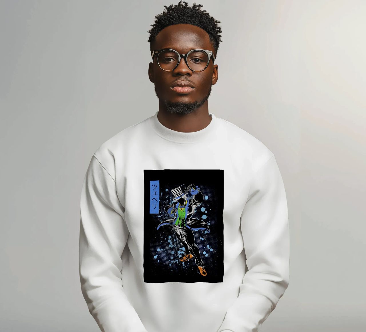 Will Anthonio Zeppeli jojo felpa da Neonartstudio