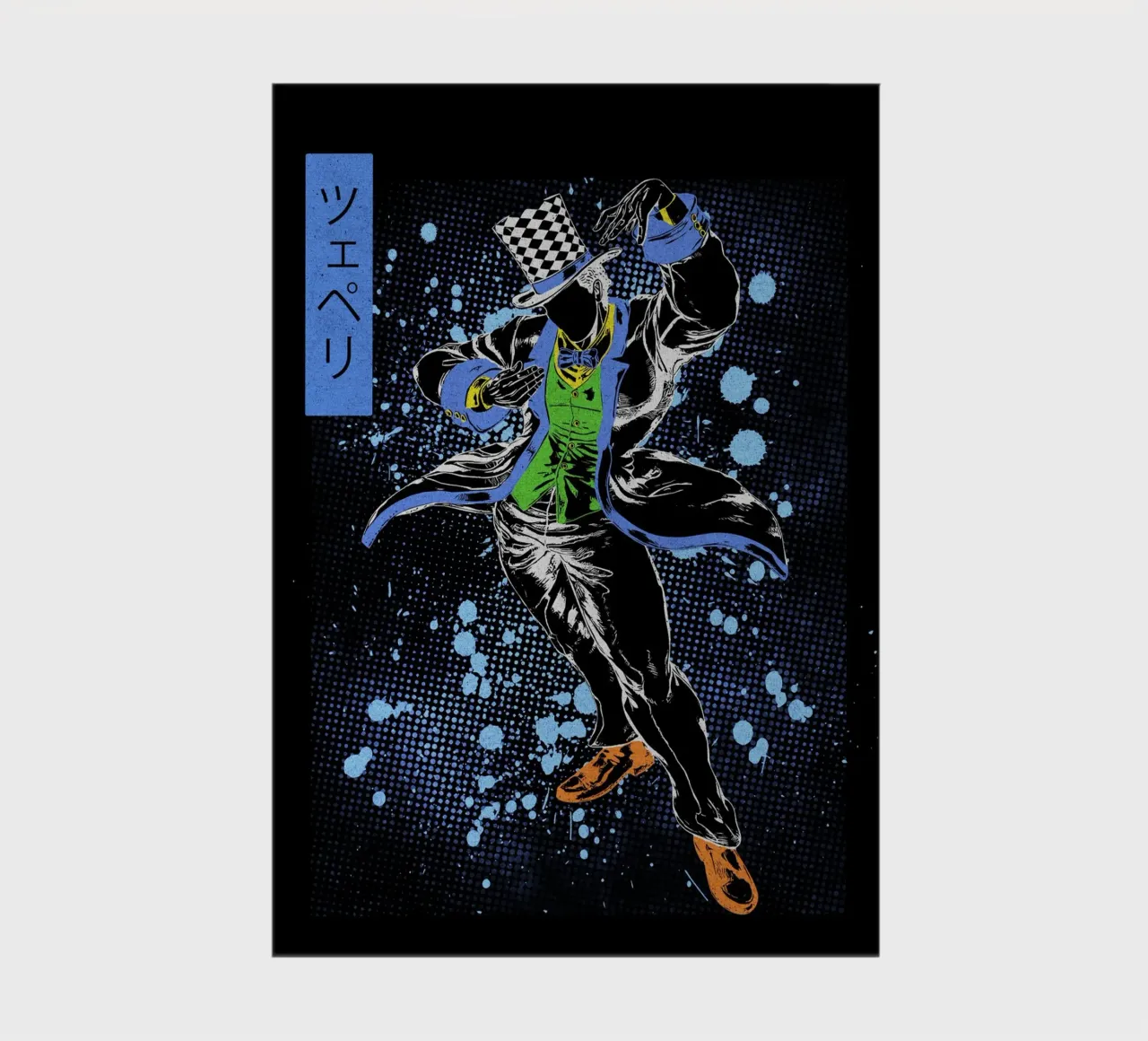 Will Anthonio Zeppeli jojo notebook by Neonartstudio